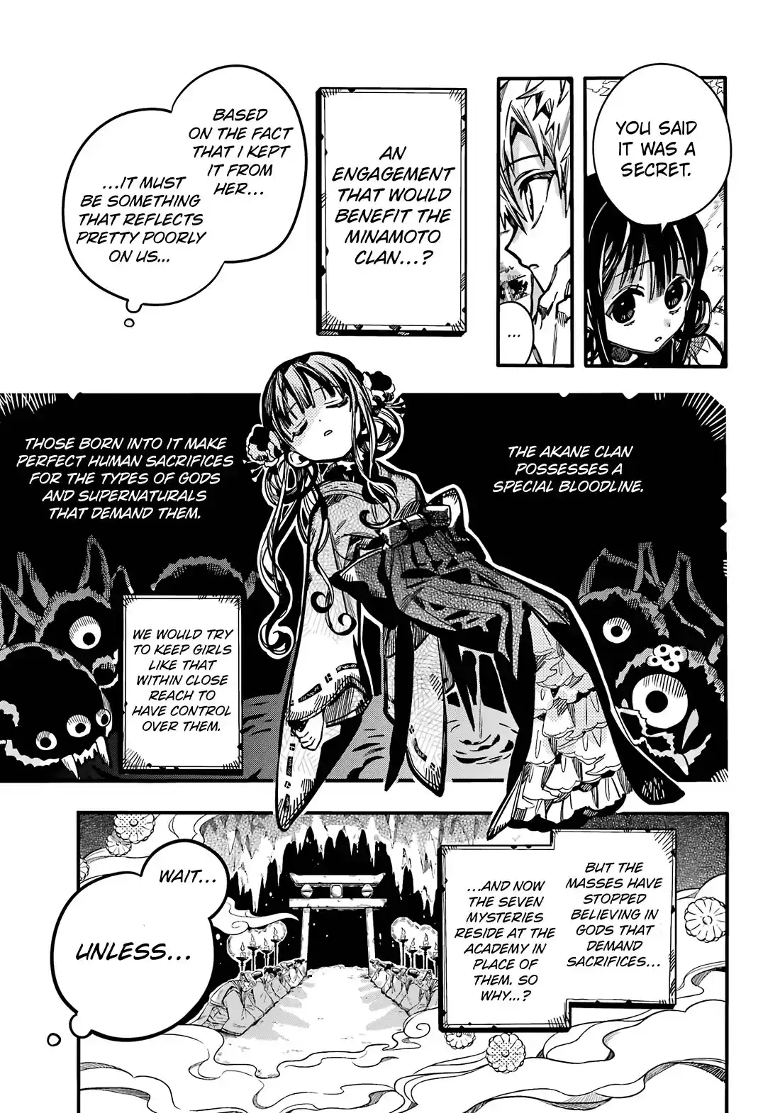 Jibaku Shounen Hanako-Kun Chapter 114