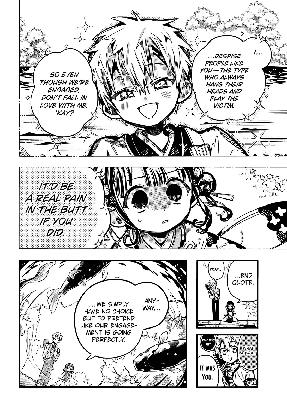 Jibaku Shounen Hanako-Kun Chapter 114