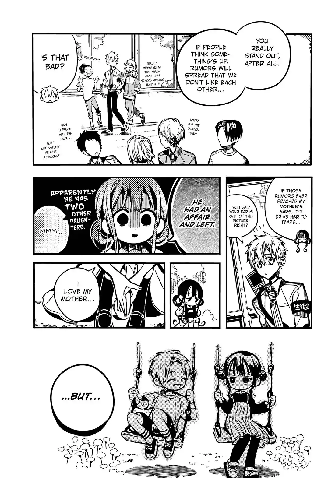 Jibaku Shounen Hanako-Kun Chapter 114