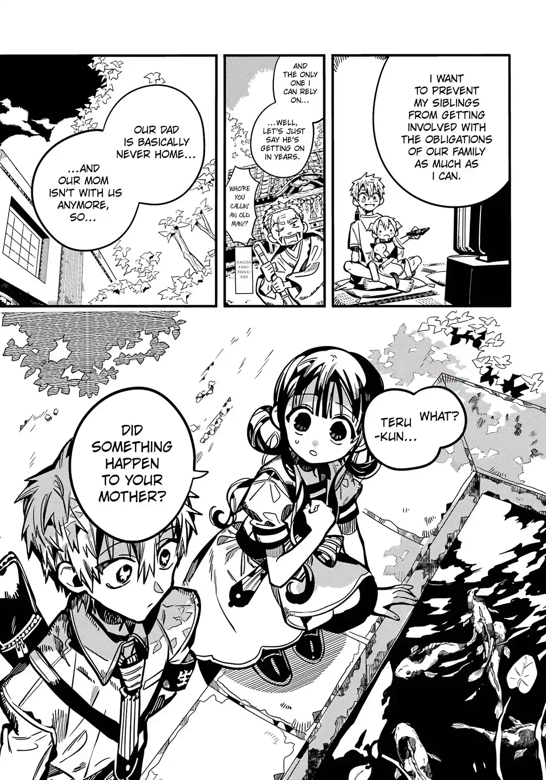 Jibaku Shounen Hanako-Kun Chapter 114