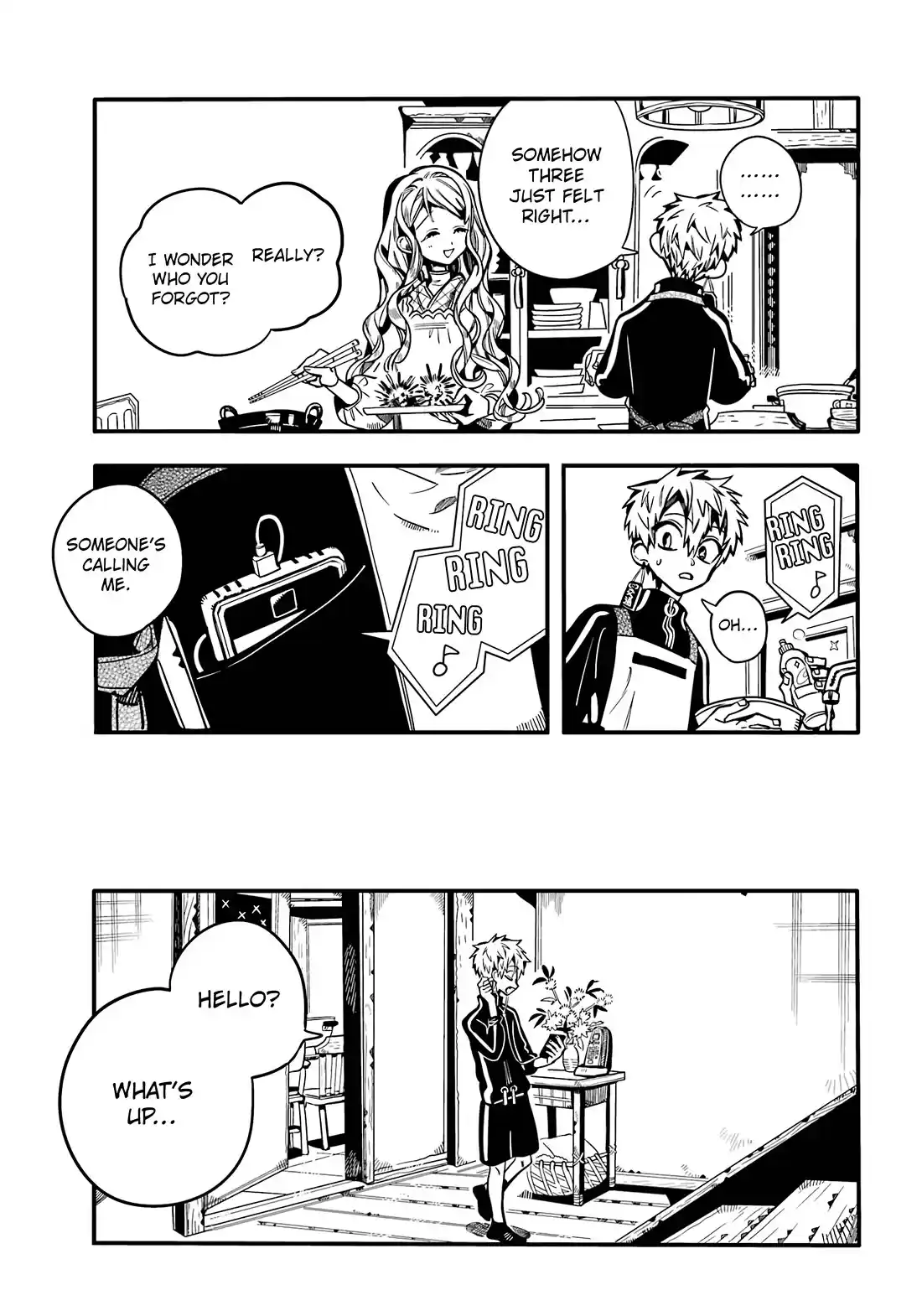 Jibaku Shounen Hanako-Kun Chapter 114