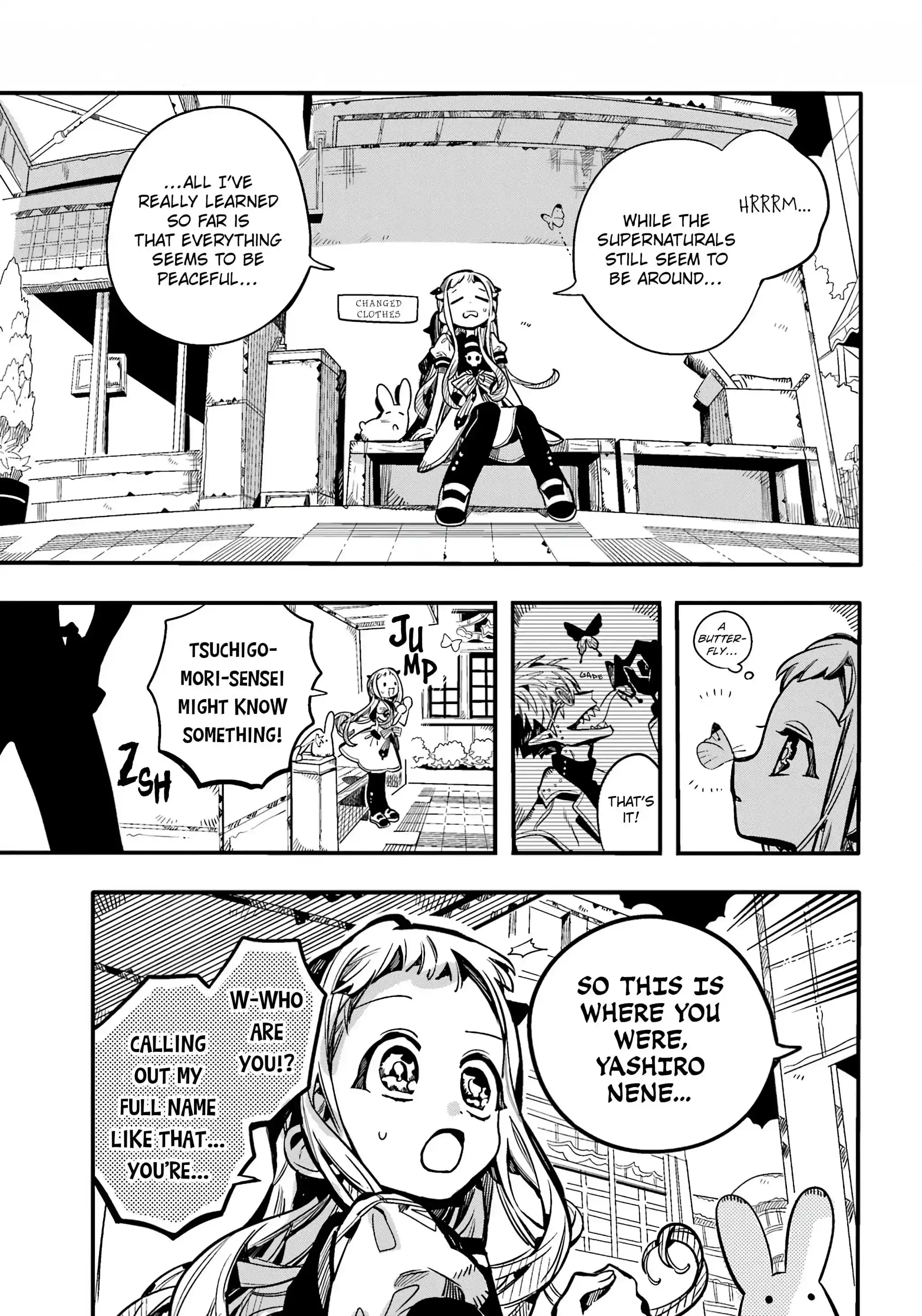 Jibaku Shounen Hanako-kun Chapter 115