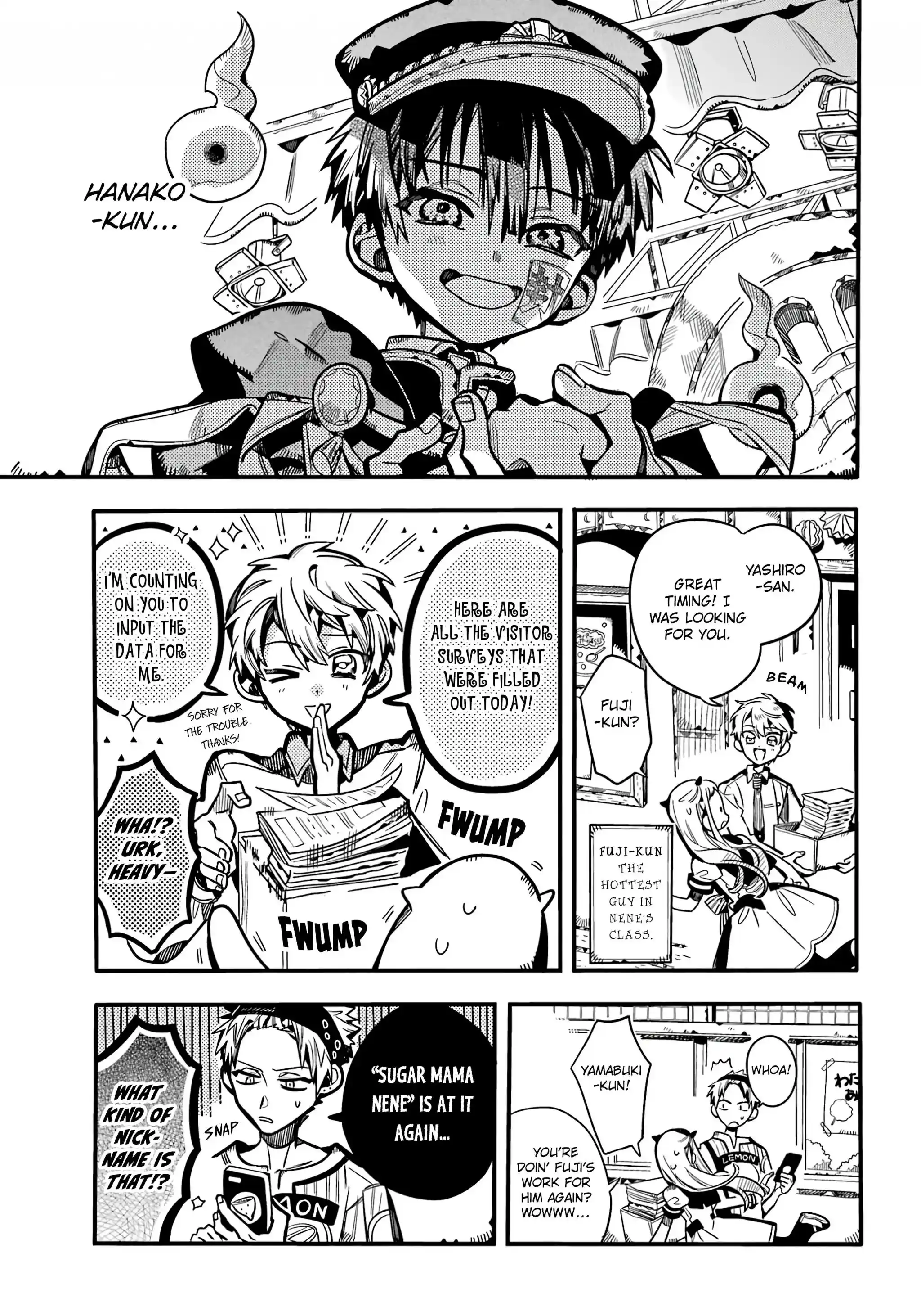 Jibaku Shounen Hanako-kun Chapter 115