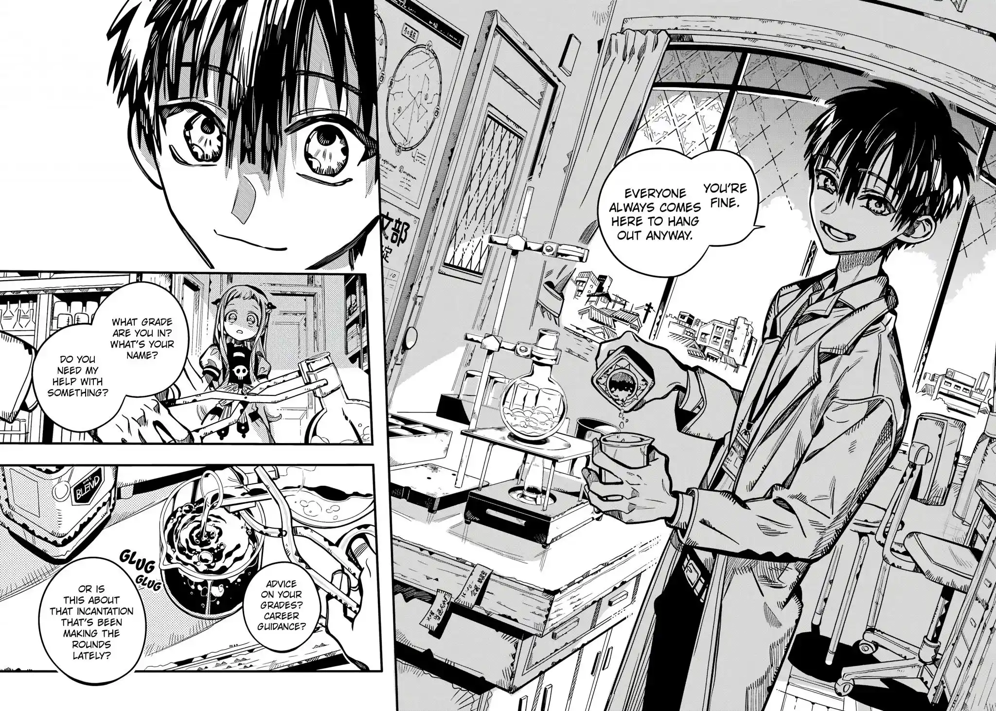 Jibaku Shounen Hanako-kun Chapter 115