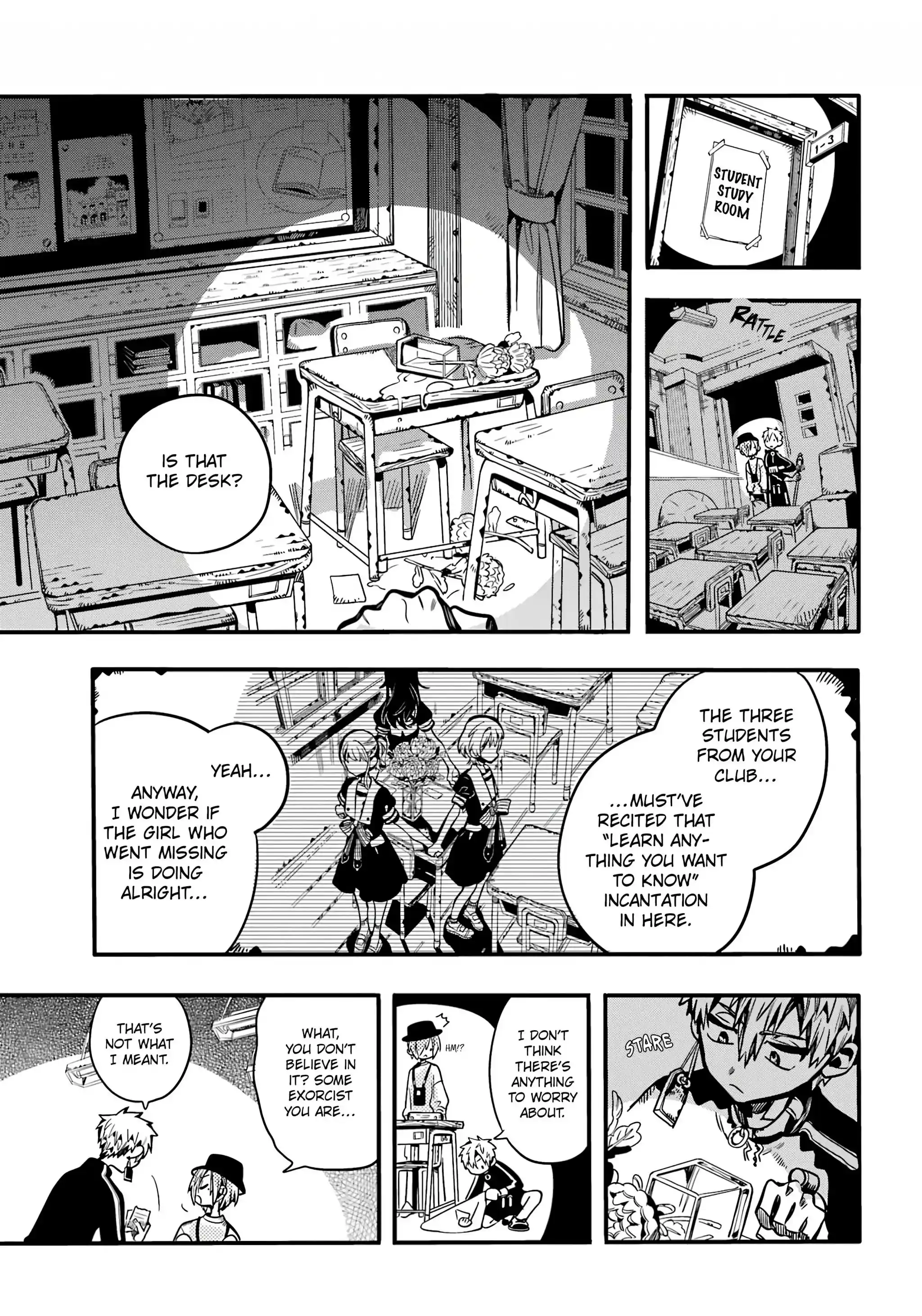 Jibaku Shounen Hanako-kun Chapter 115