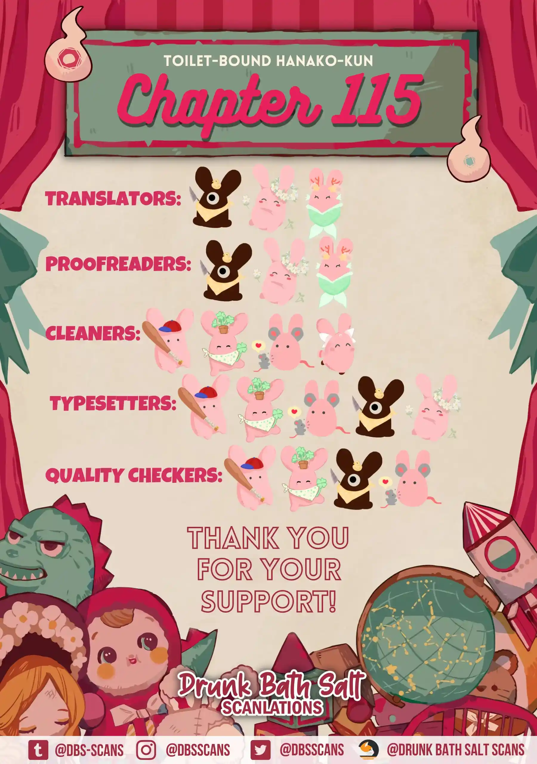 Jibaku Shounen Hanako-kun Chapter 115