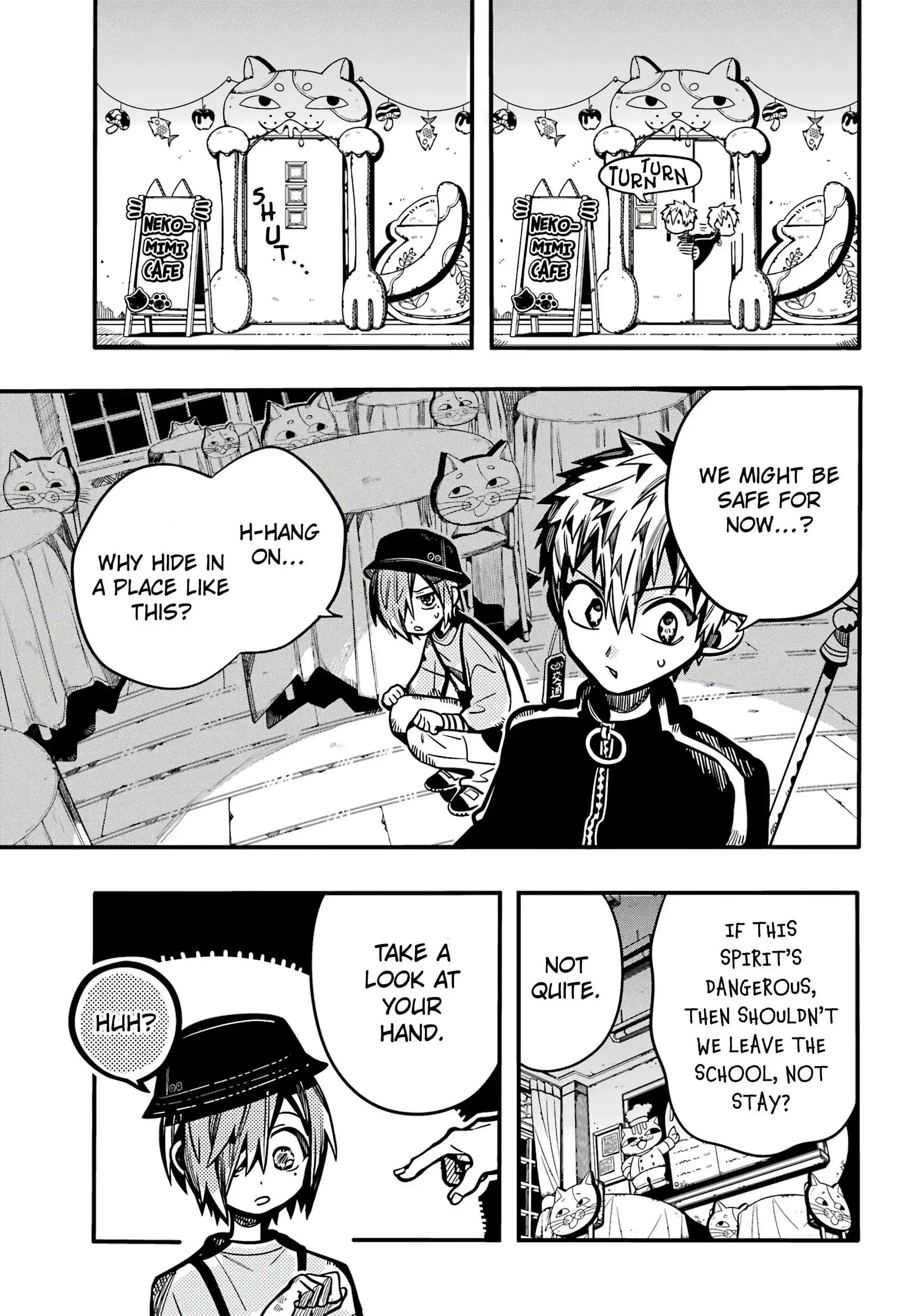 Jibaku Shounen Hanako-kun Chapter 116