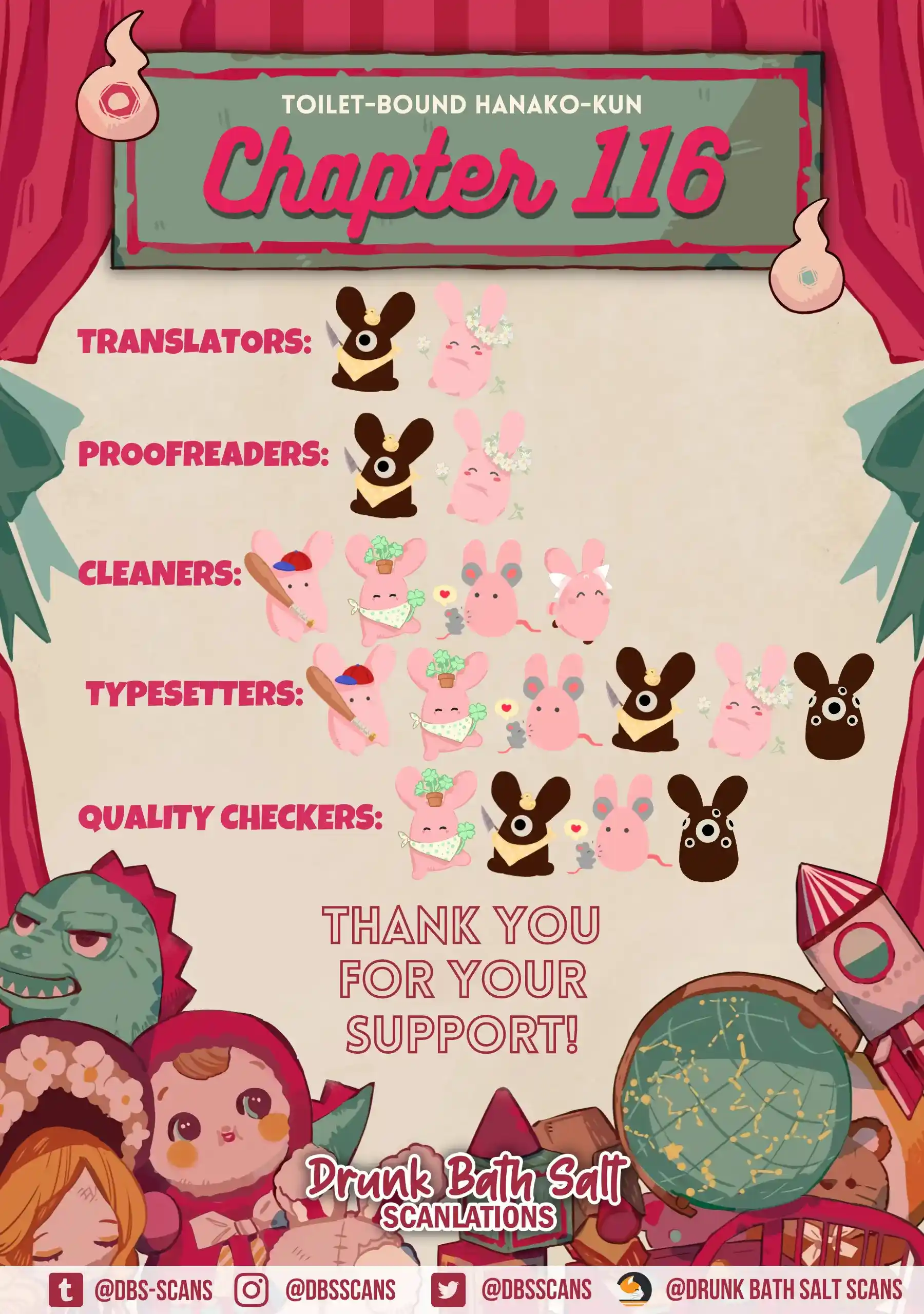 Jibaku Shounen Hanako-kun Chapter 116