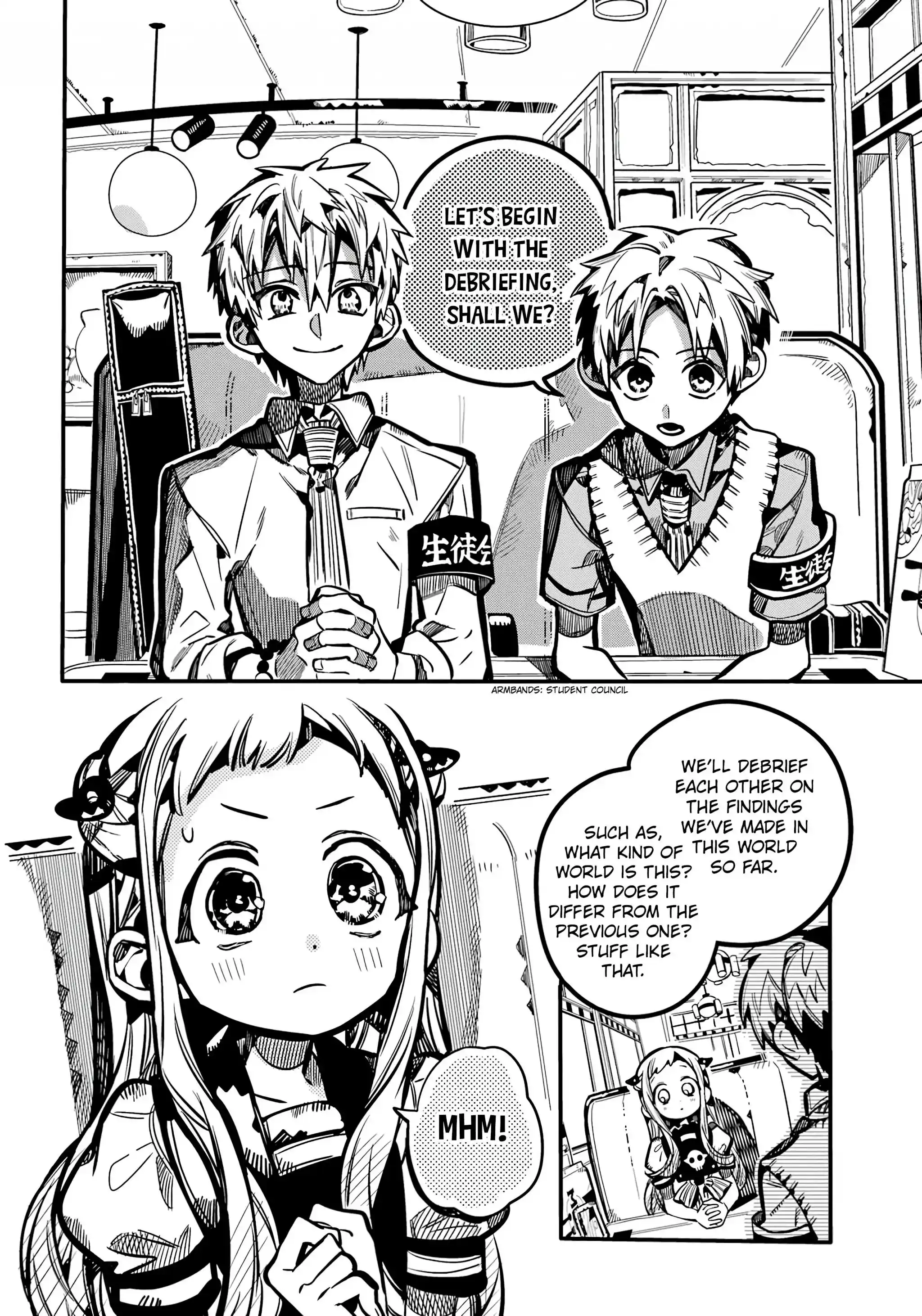 Jibaku Shounen Hanako-kun Chapter 117