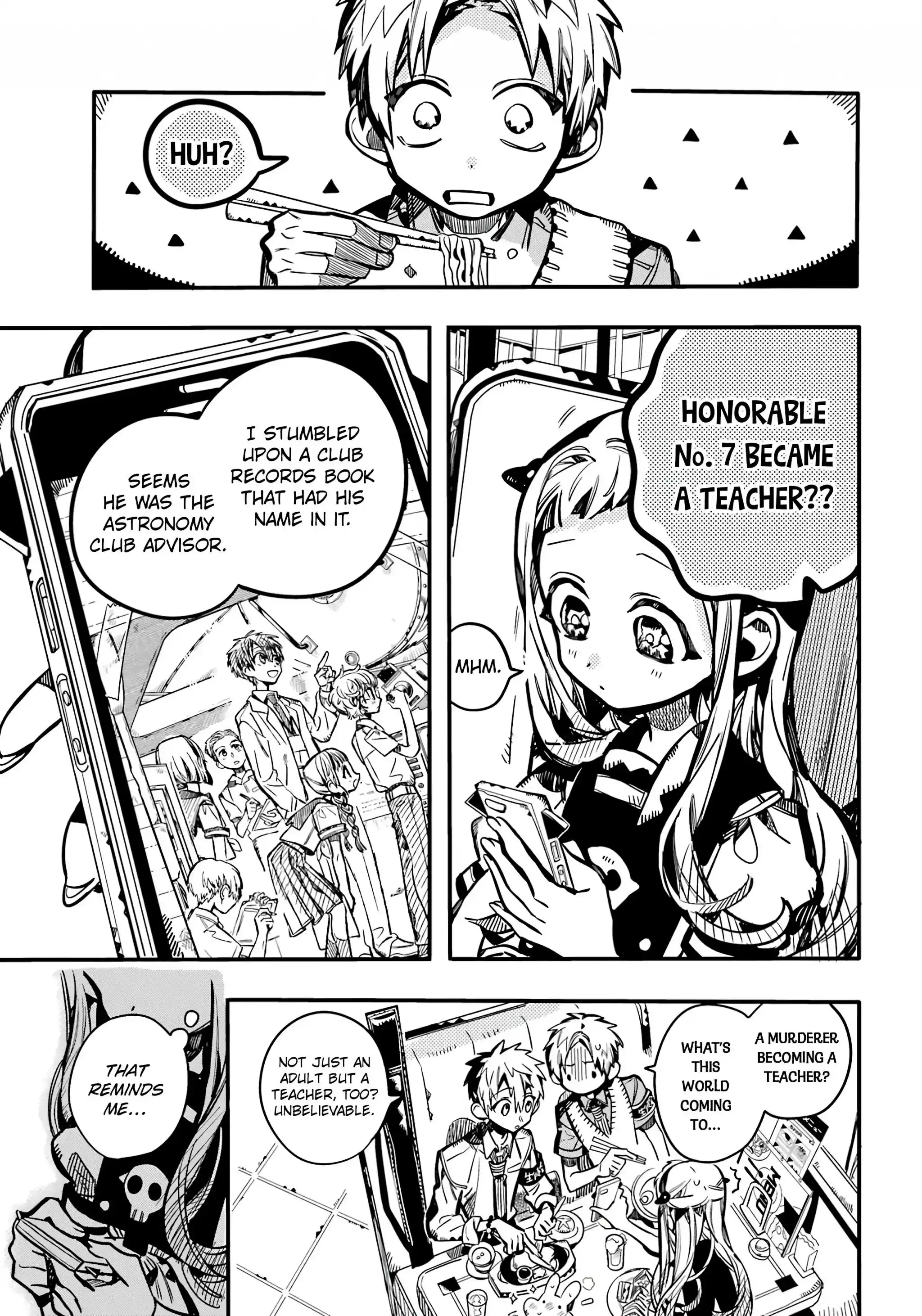 Jibaku Shounen Hanako-kun Chapter 117