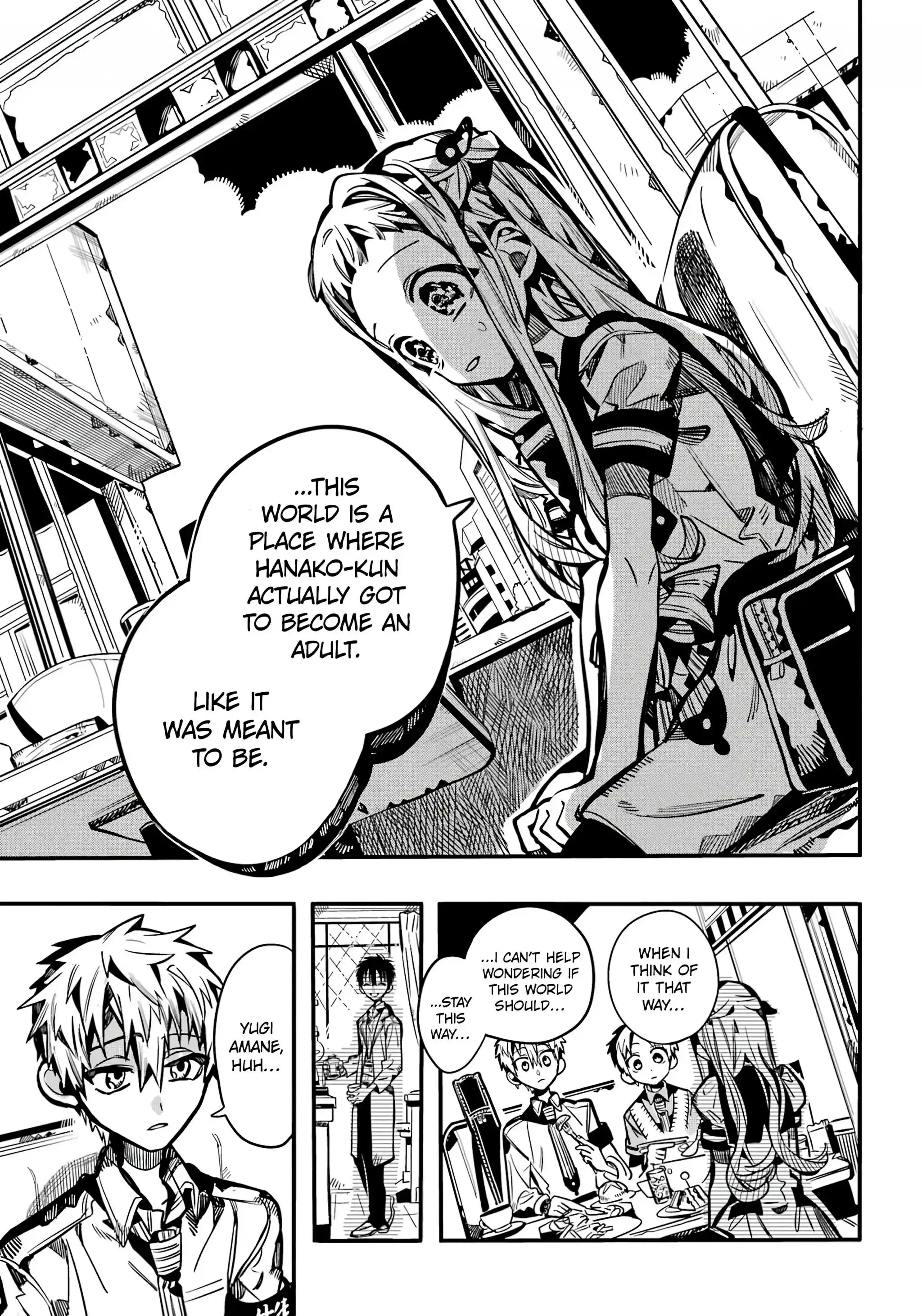 Jibaku Shounen Hanako-kun Chapter 117