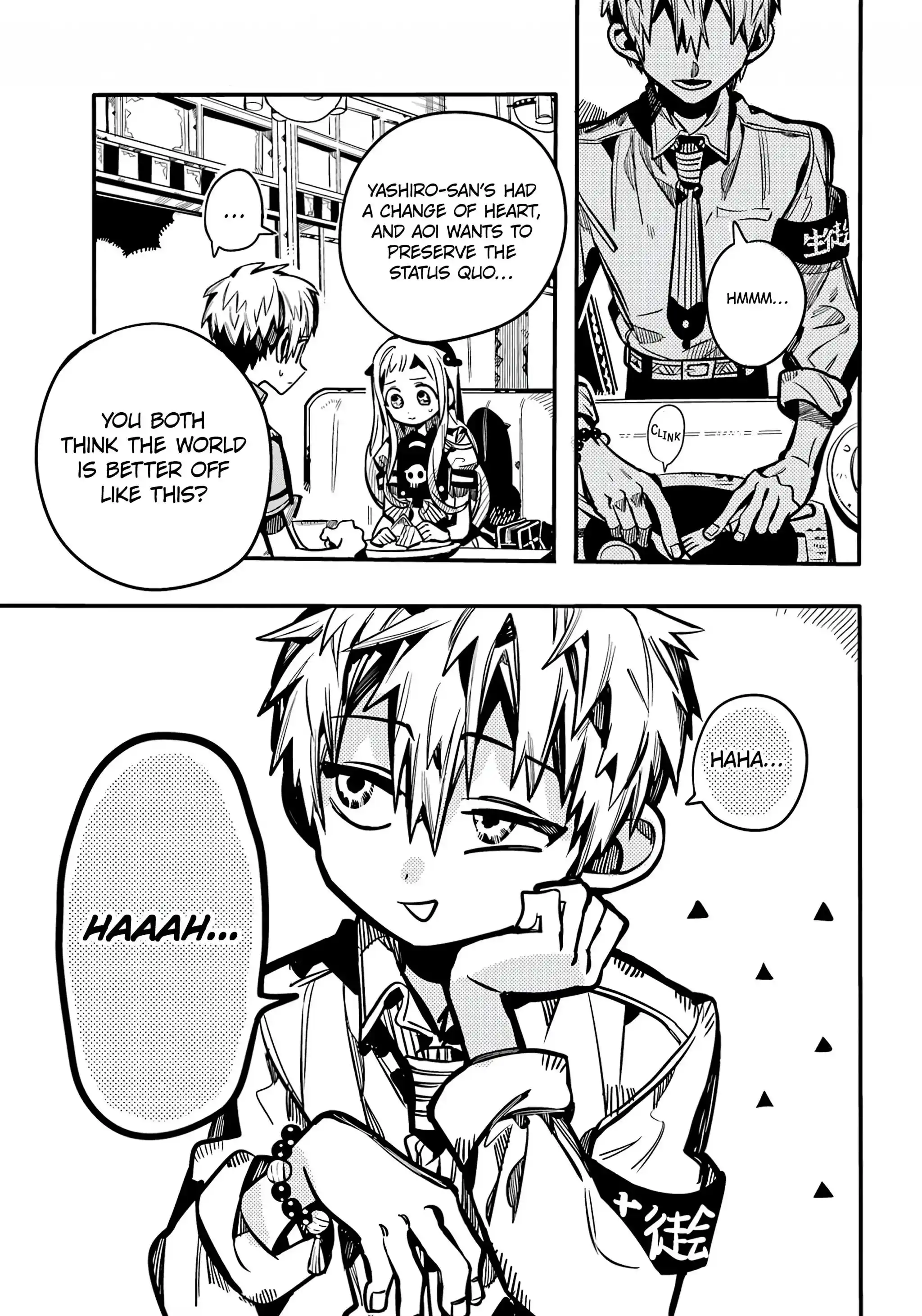 Jibaku Shounen Hanako-kun Chapter 117