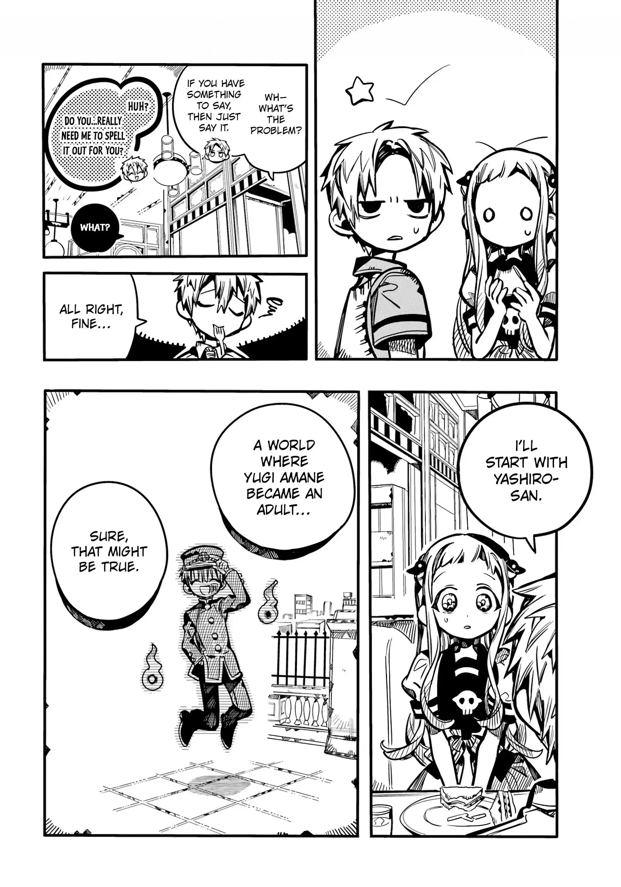 Jibaku Shounen Hanako-kun Chapter 117