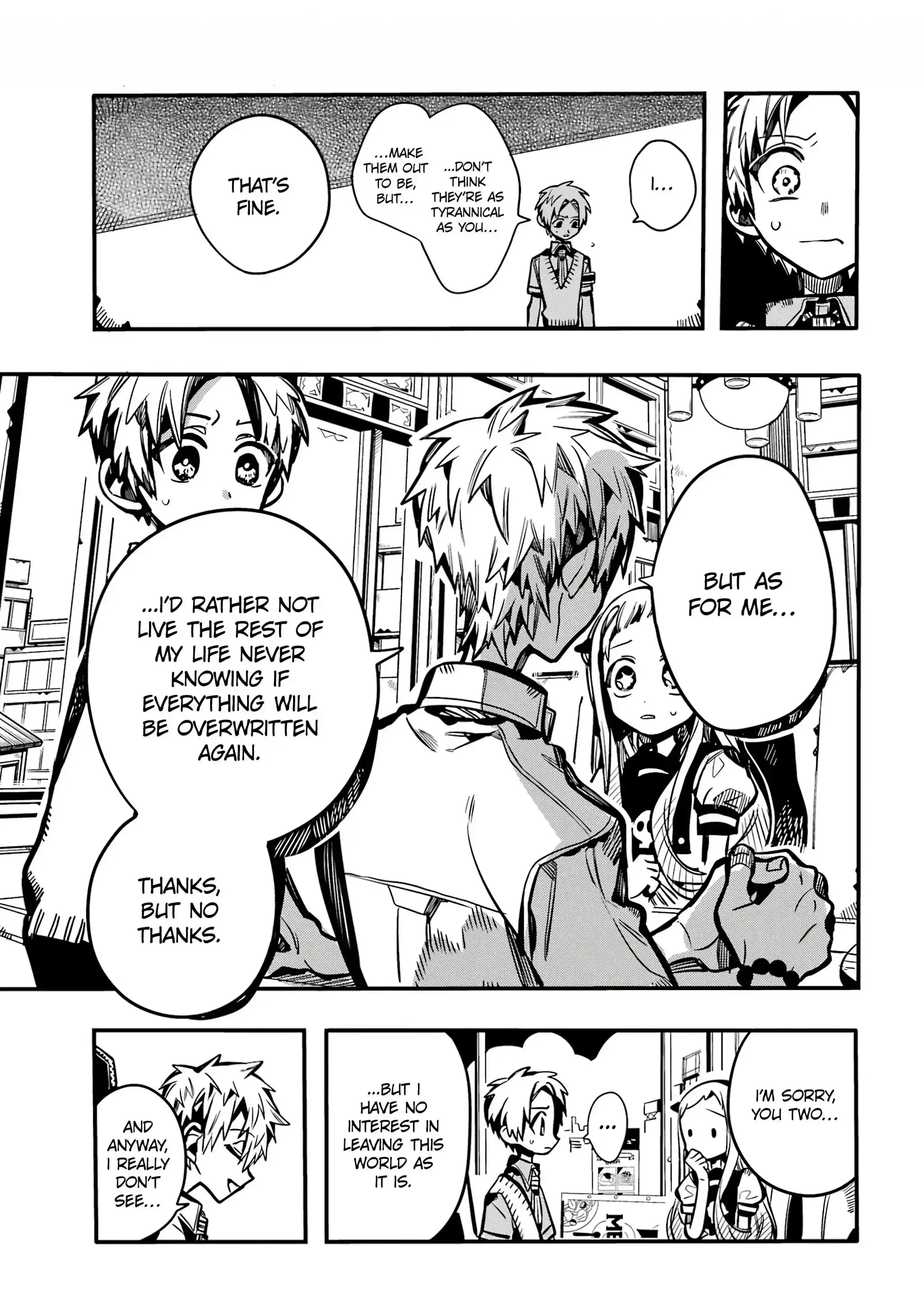 Jibaku Shounen Hanako-kun Chapter 117