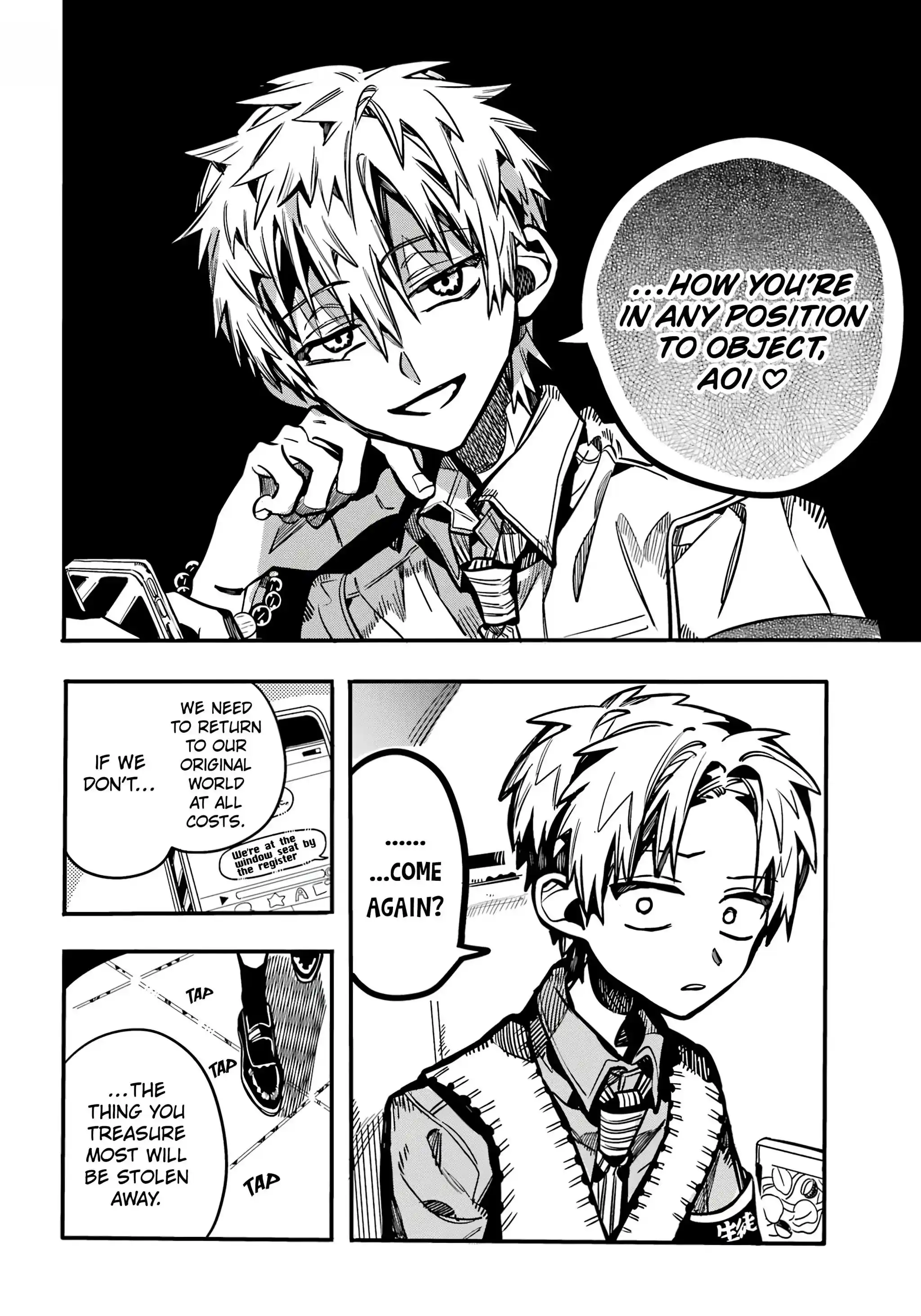 Jibaku Shounen Hanako-kun Chapter 117