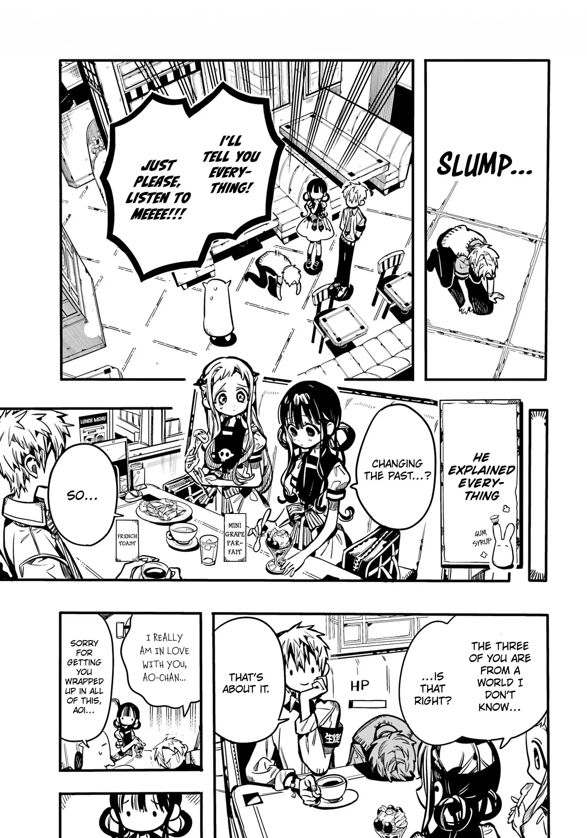 Jibaku Shounen Hanako-kun Chapter 117