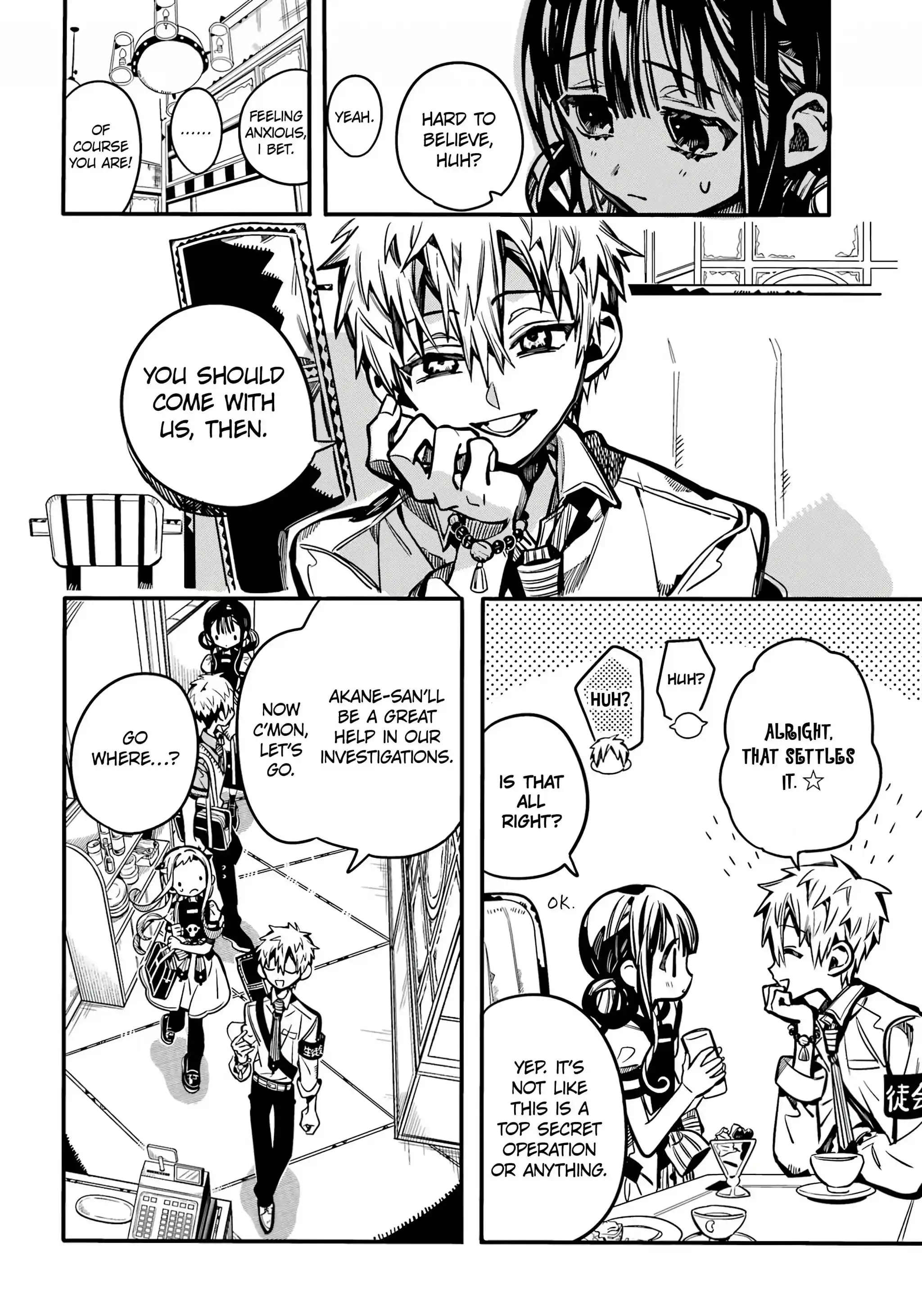 Jibaku Shounen Hanako-kun Chapter 117