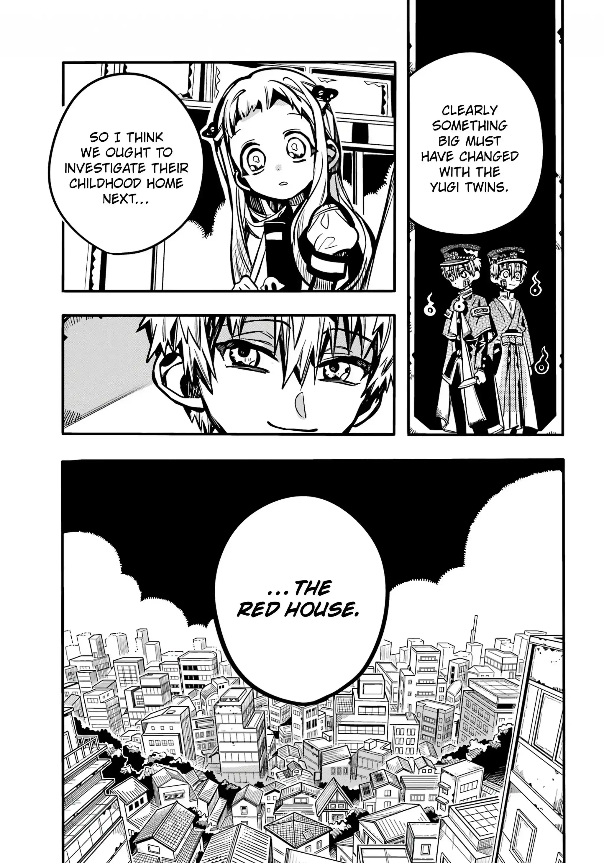 Jibaku Shounen Hanako-kun Chapter 117