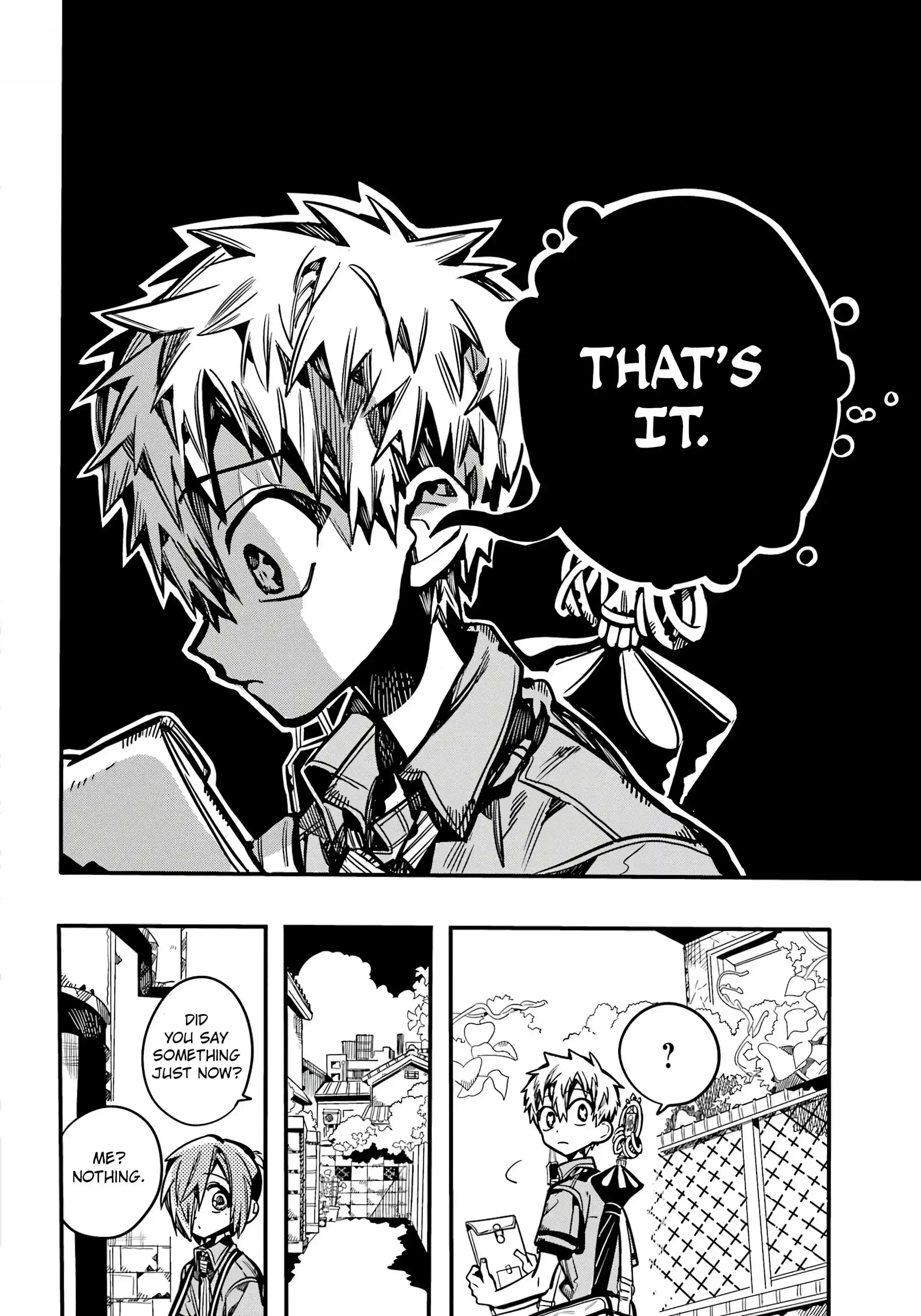 Jibaku Shounen Hanako-kun Chapter 117