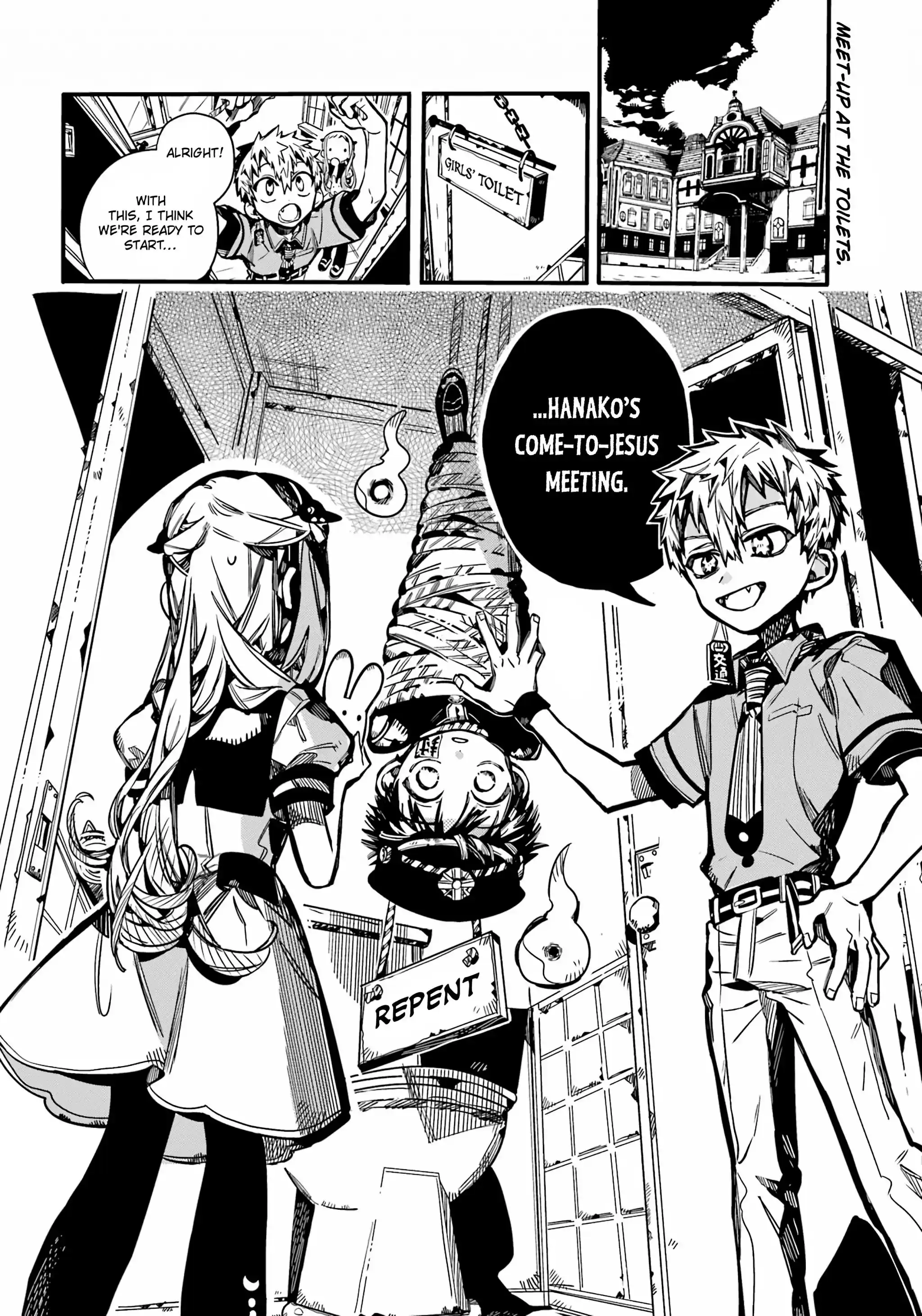 Jibaku Shounen Hanako-Kun Chapter 96