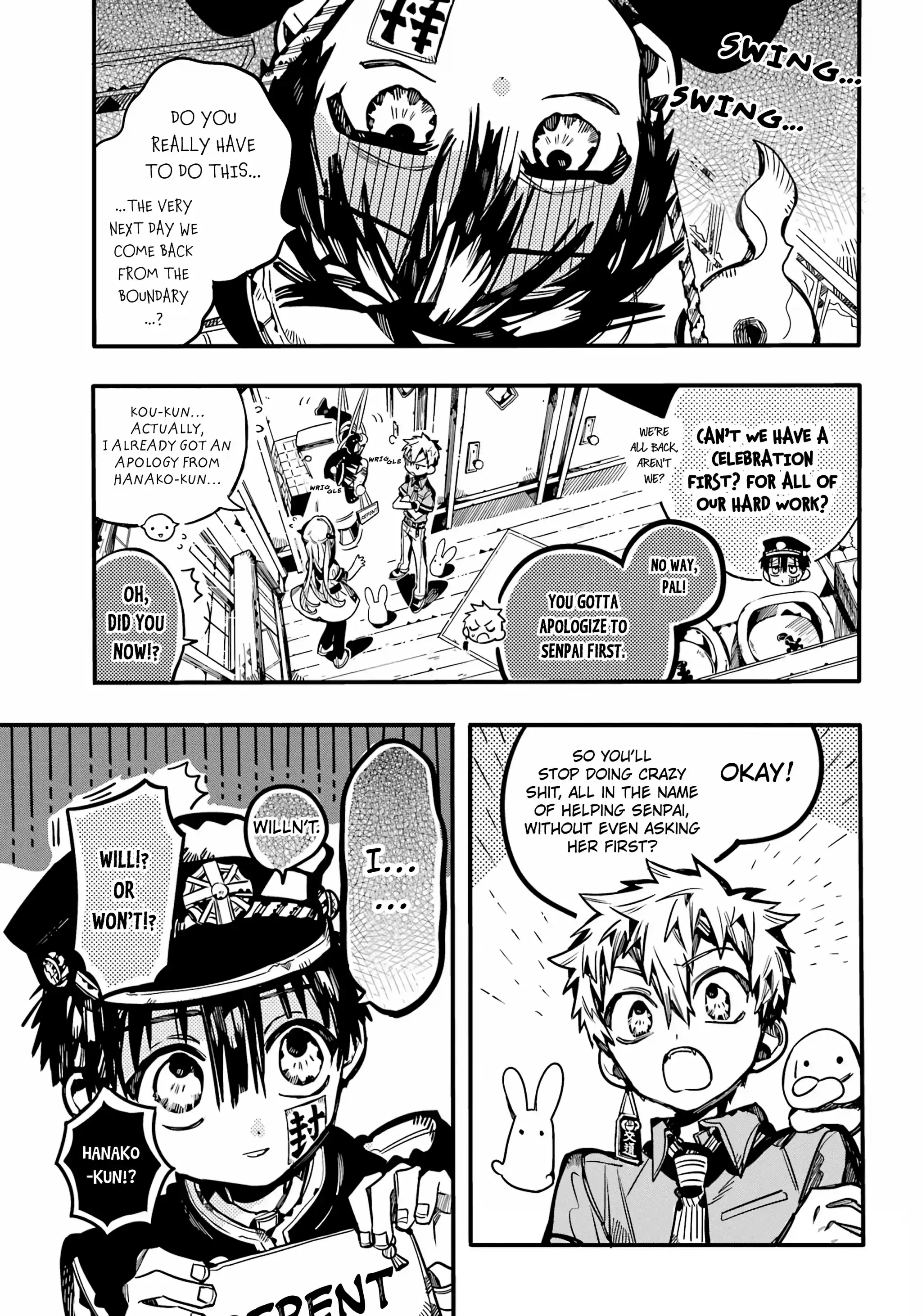 Jibaku Shounen Hanako-Kun Chapter 96