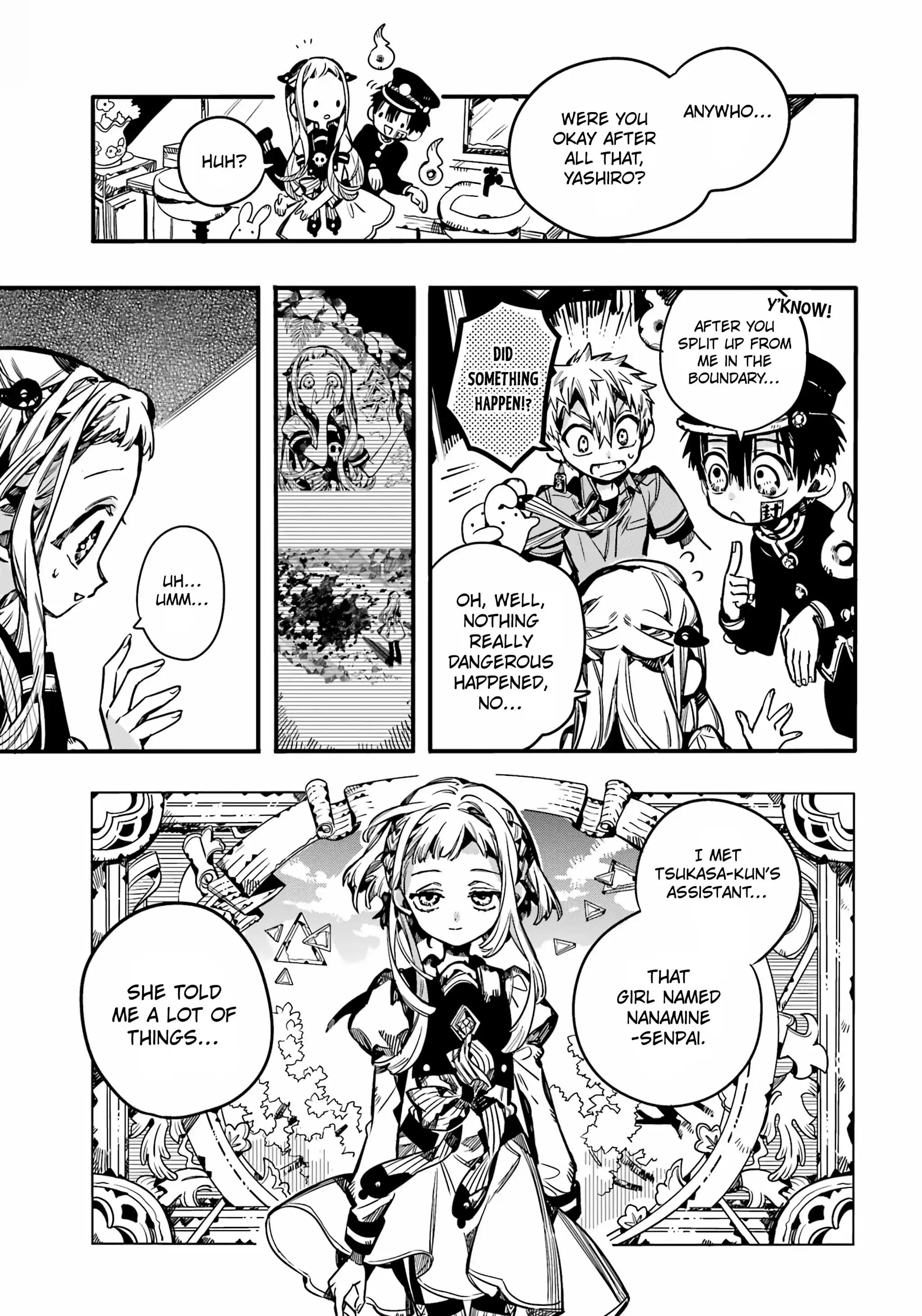 Jibaku Shounen Hanako-Kun Chapter 96