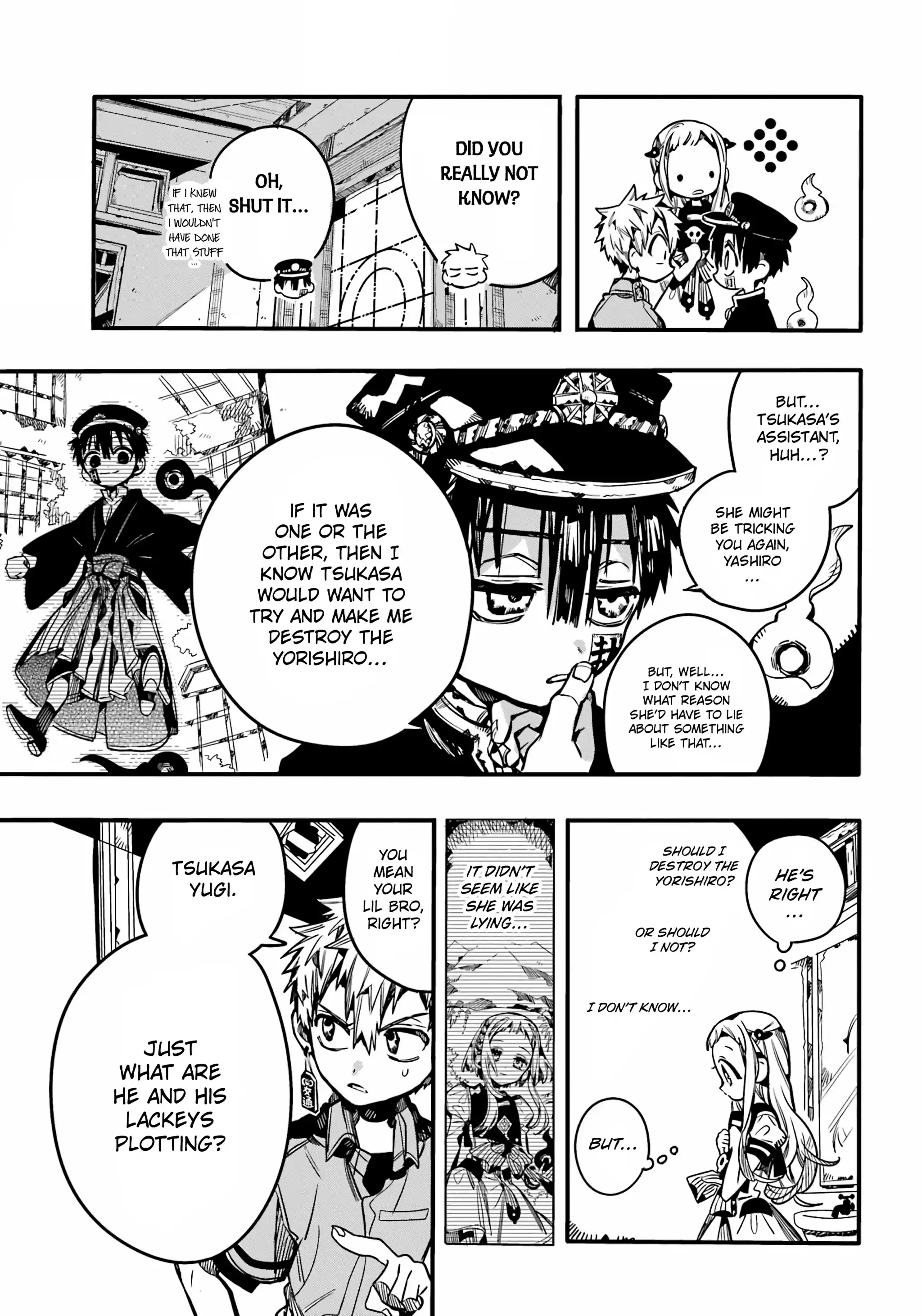 Jibaku Shounen Hanako-Kun Chapter 96