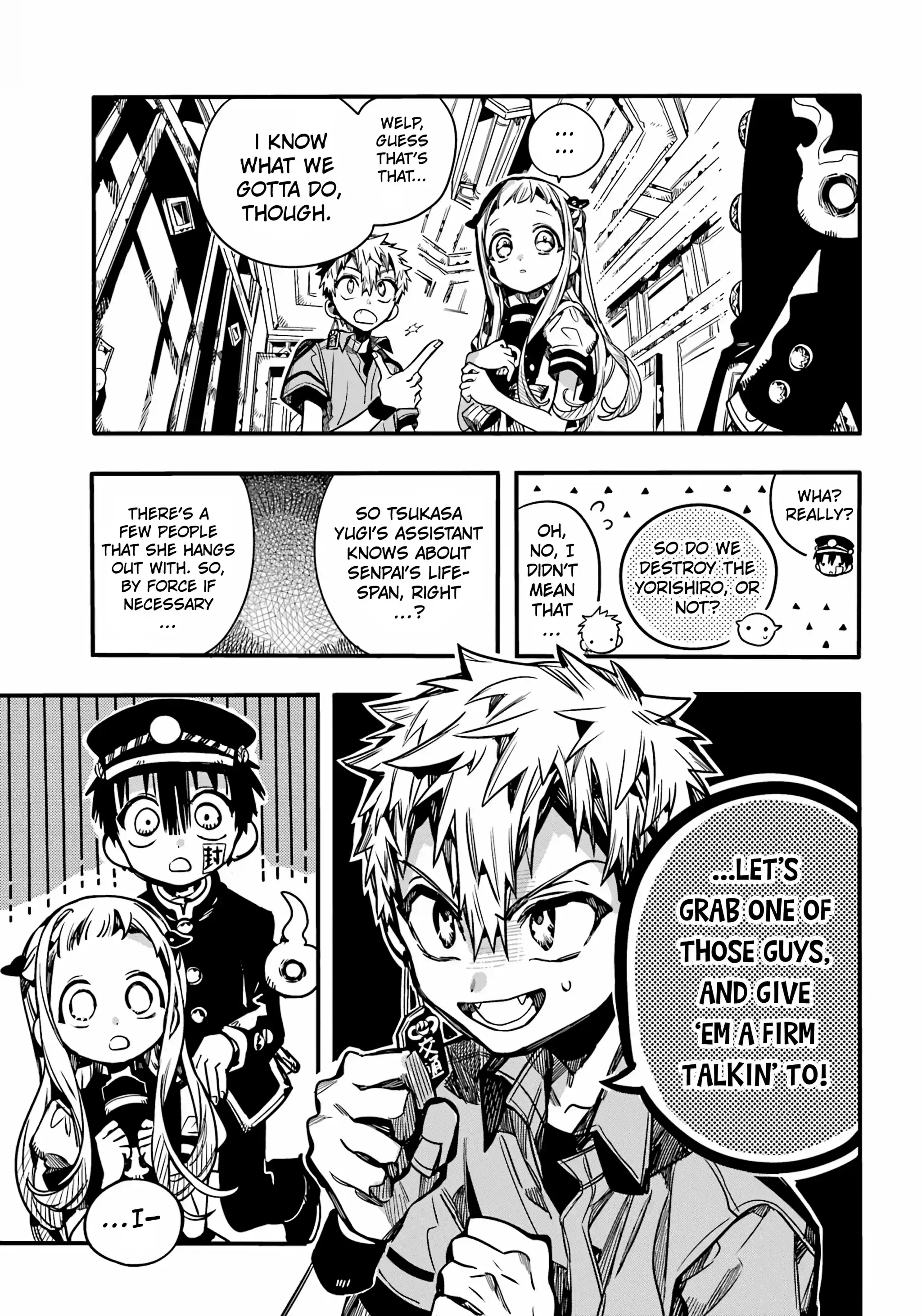 Jibaku Shounen Hanako-Kun Chapter 96