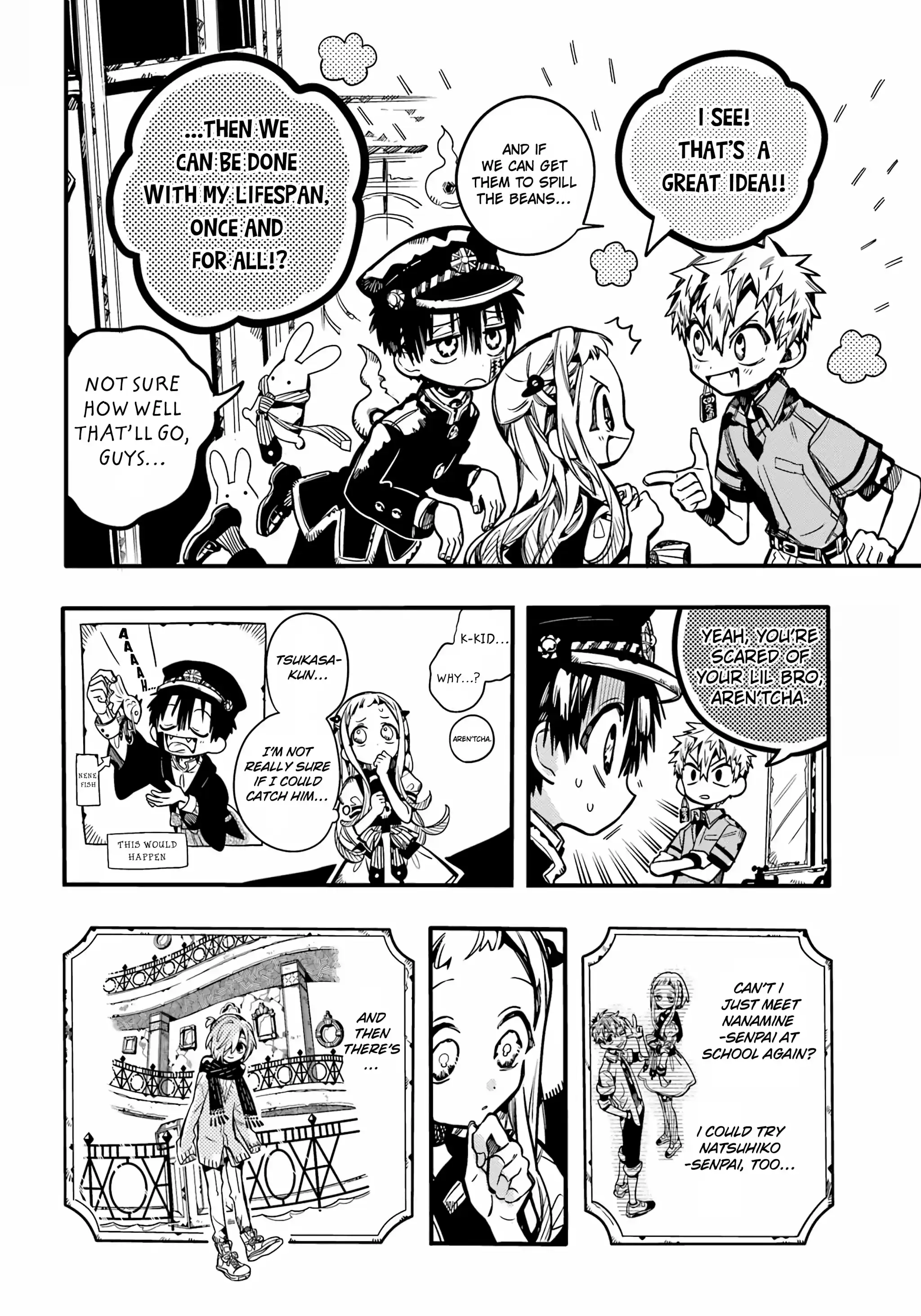 Jibaku Shounen Hanako-Kun Chapter 96