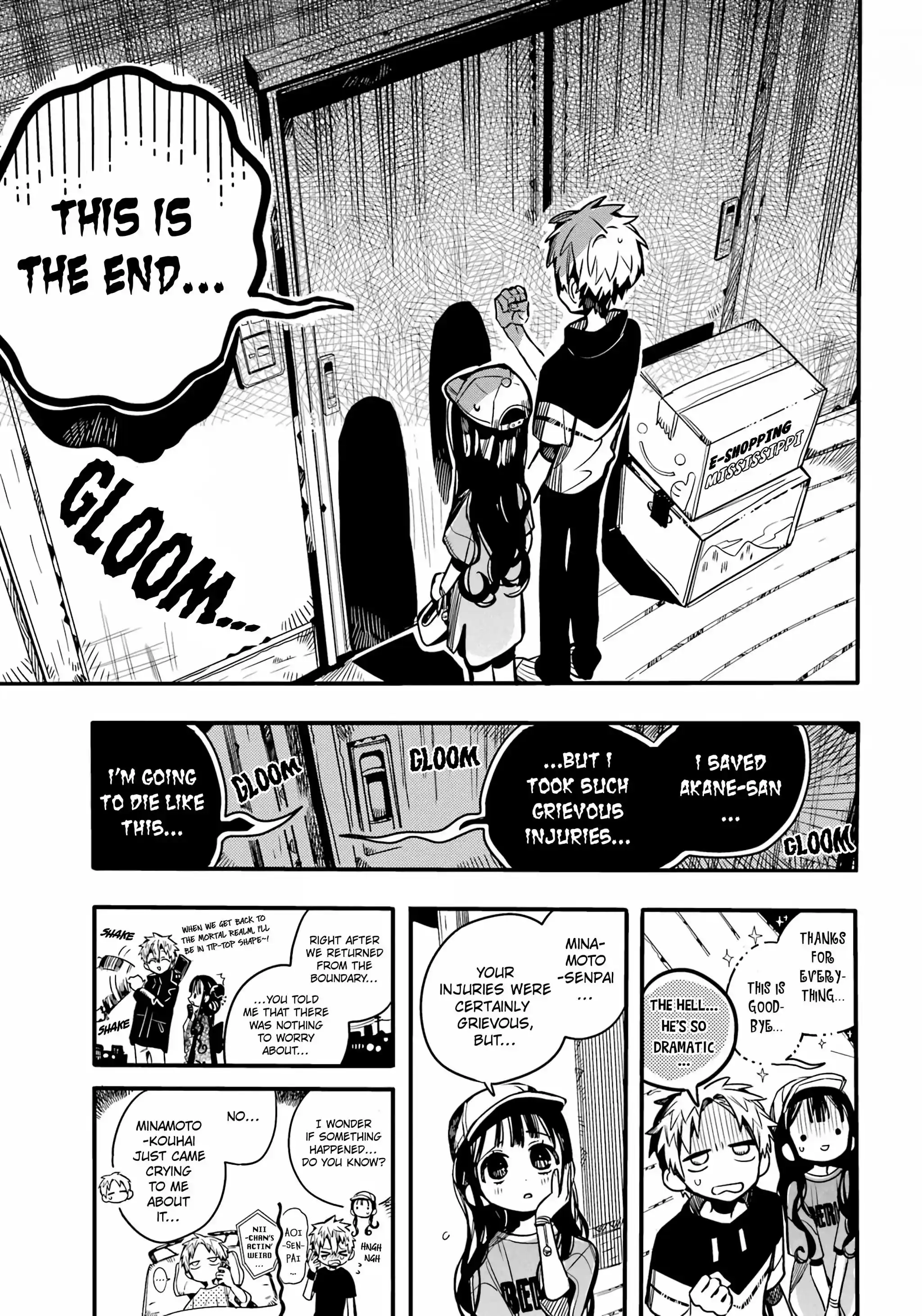 Jibaku Shounen Hanako-Kun Chapter 96