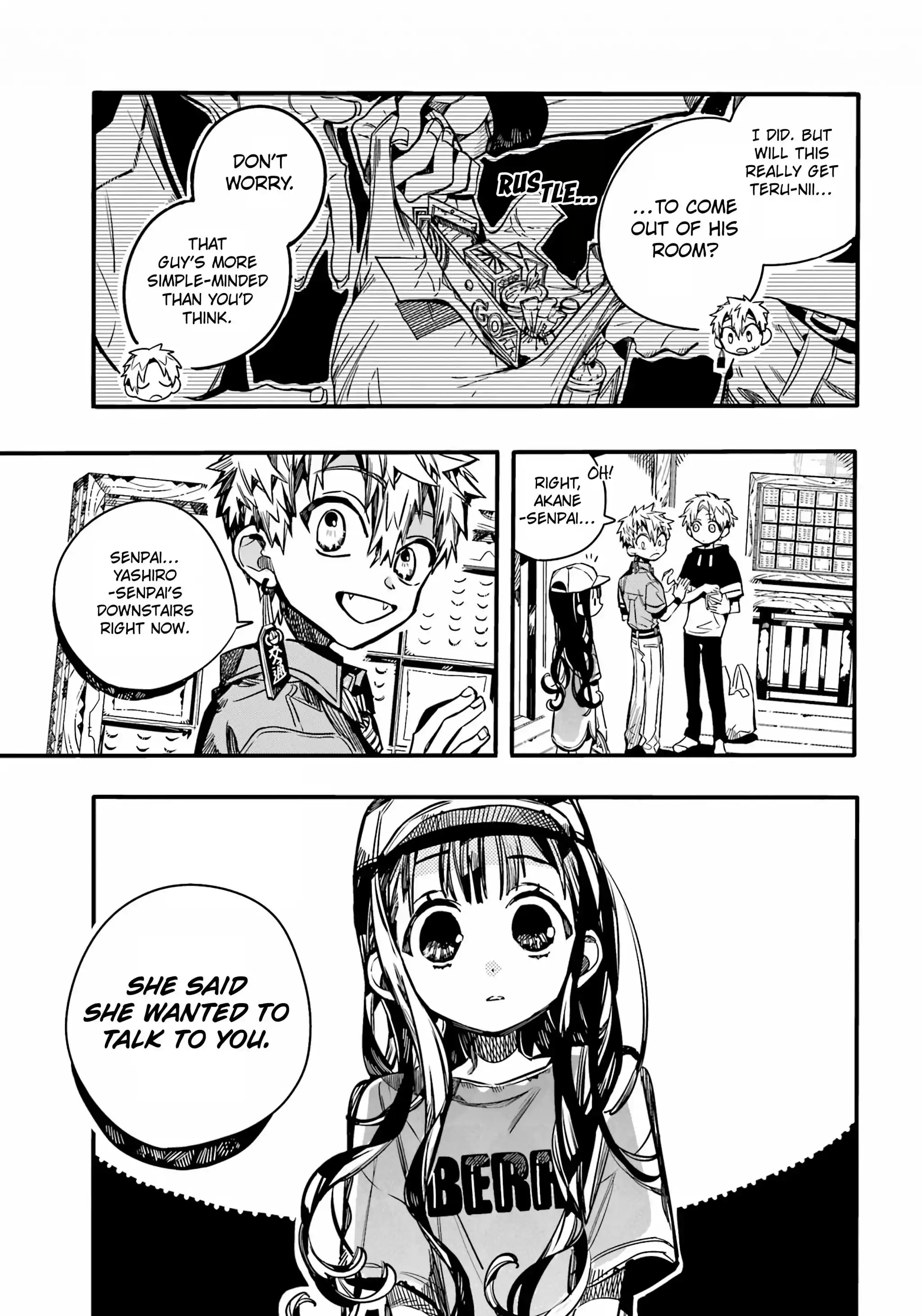 Jibaku Shounen Hanako-Kun Chapter 96