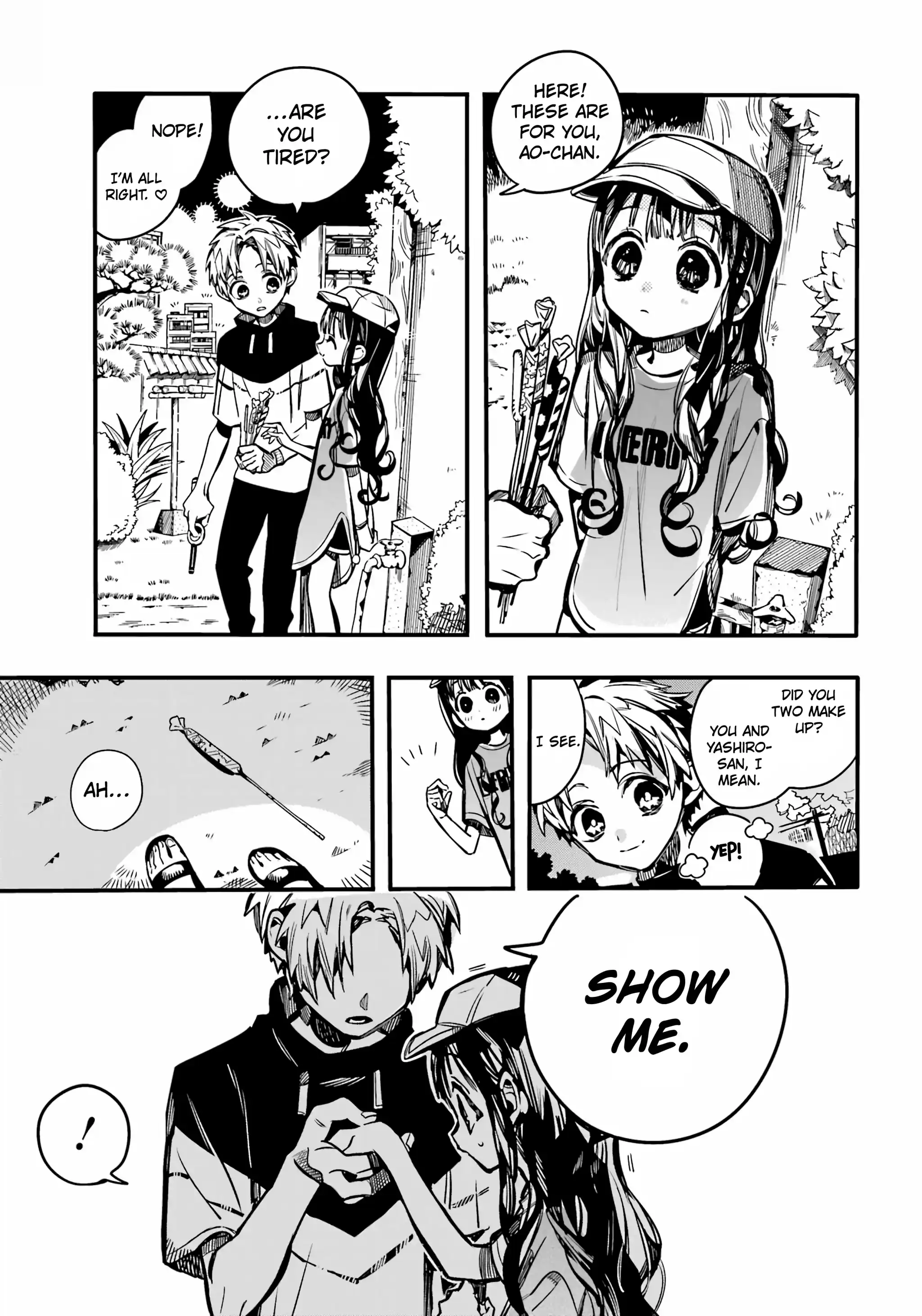 Jibaku Shounen Hanako-Kun Chapter 96