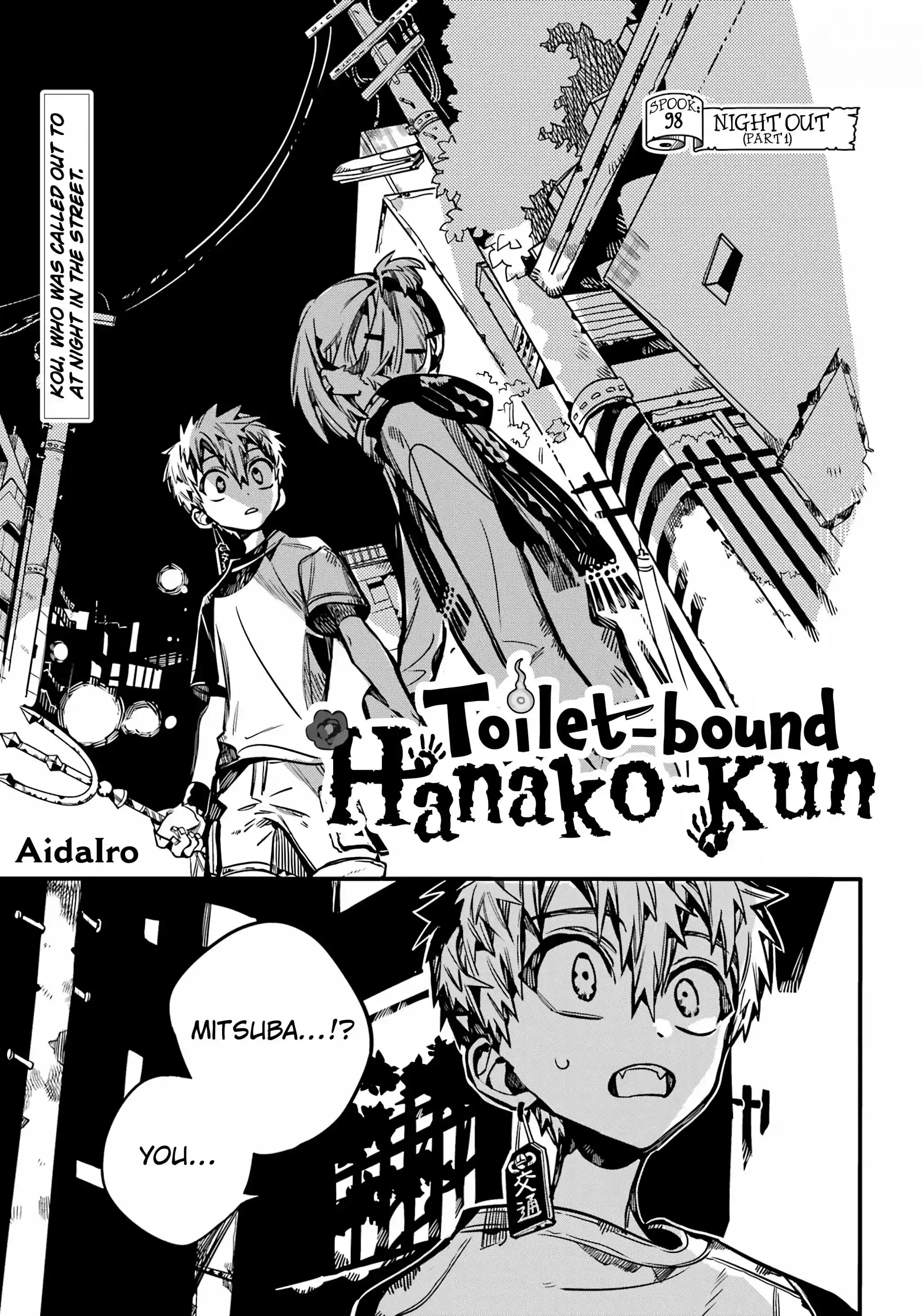 Jibaku Shounen Hanako-Kun Chapter 98