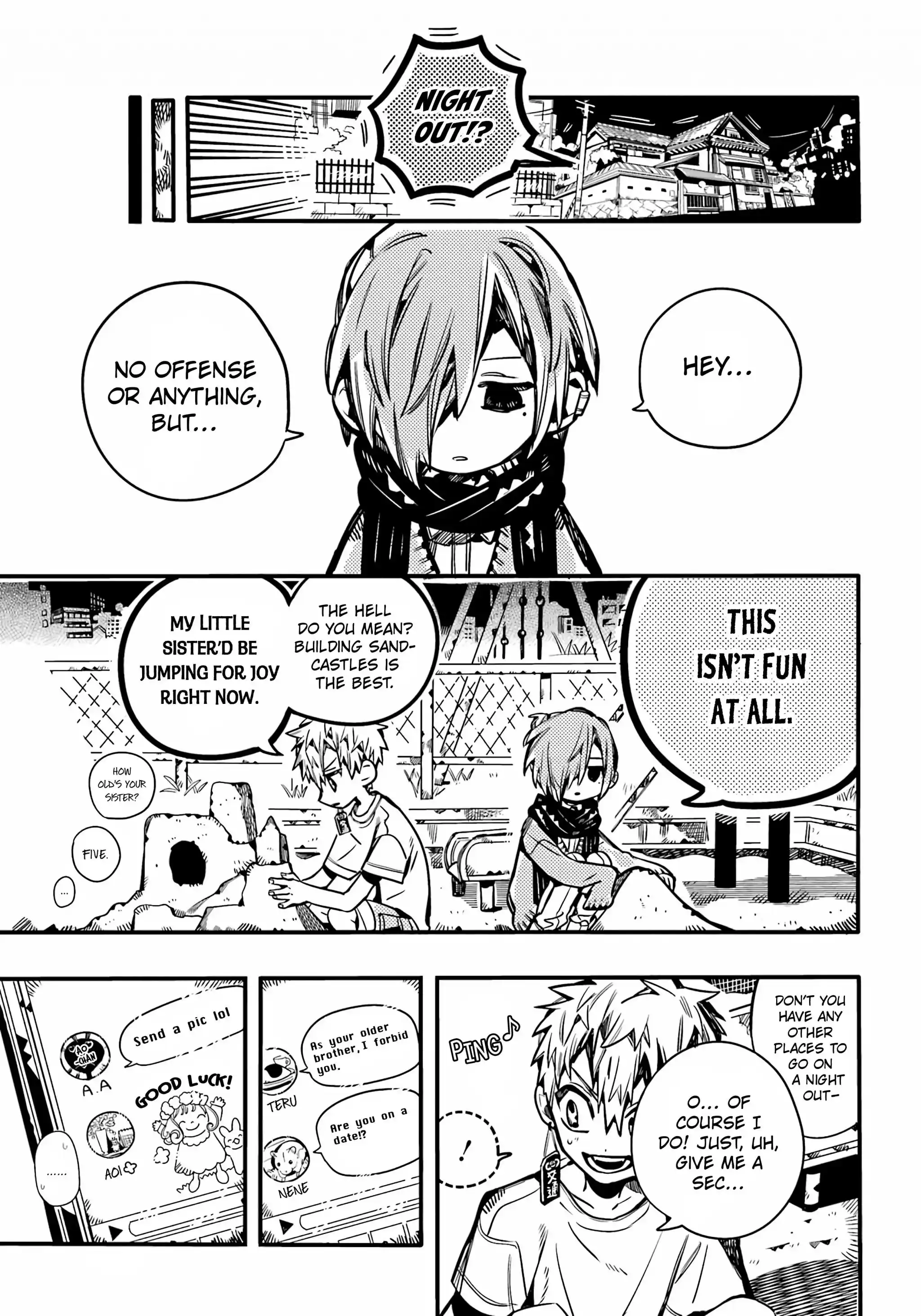 Jibaku Shounen Hanako-Kun Chapter 98