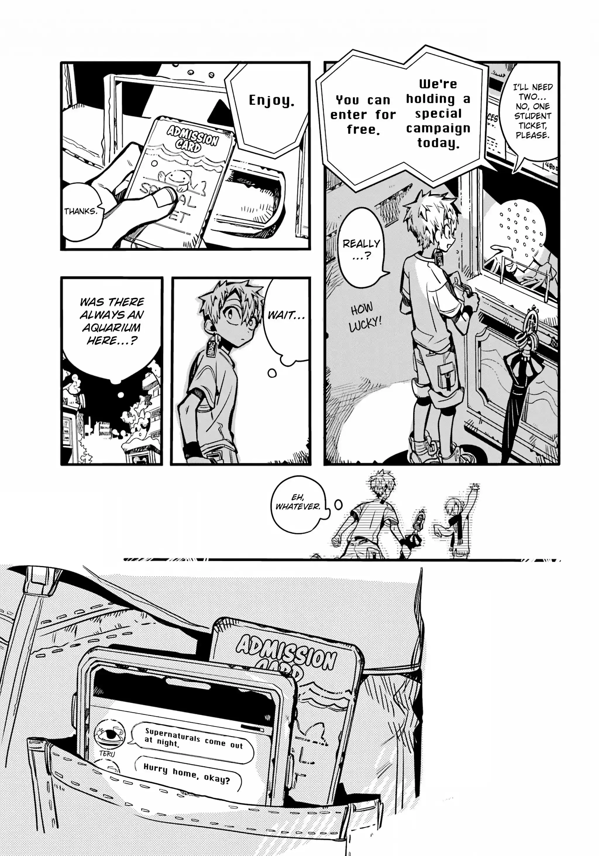 Jibaku Shounen Hanako-Kun Chapter 98