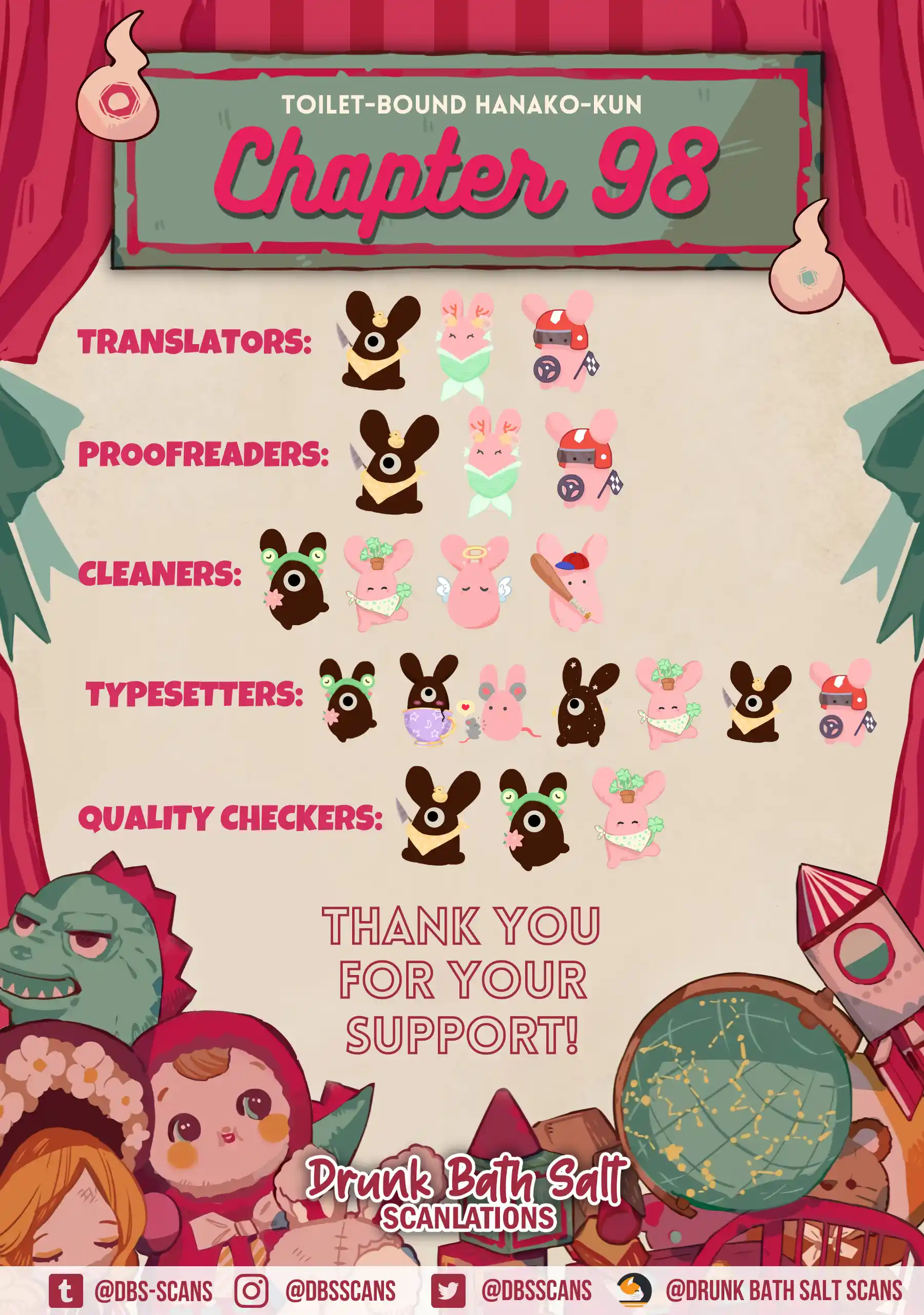 Jibaku Shounen Hanako-Kun Chapter 98