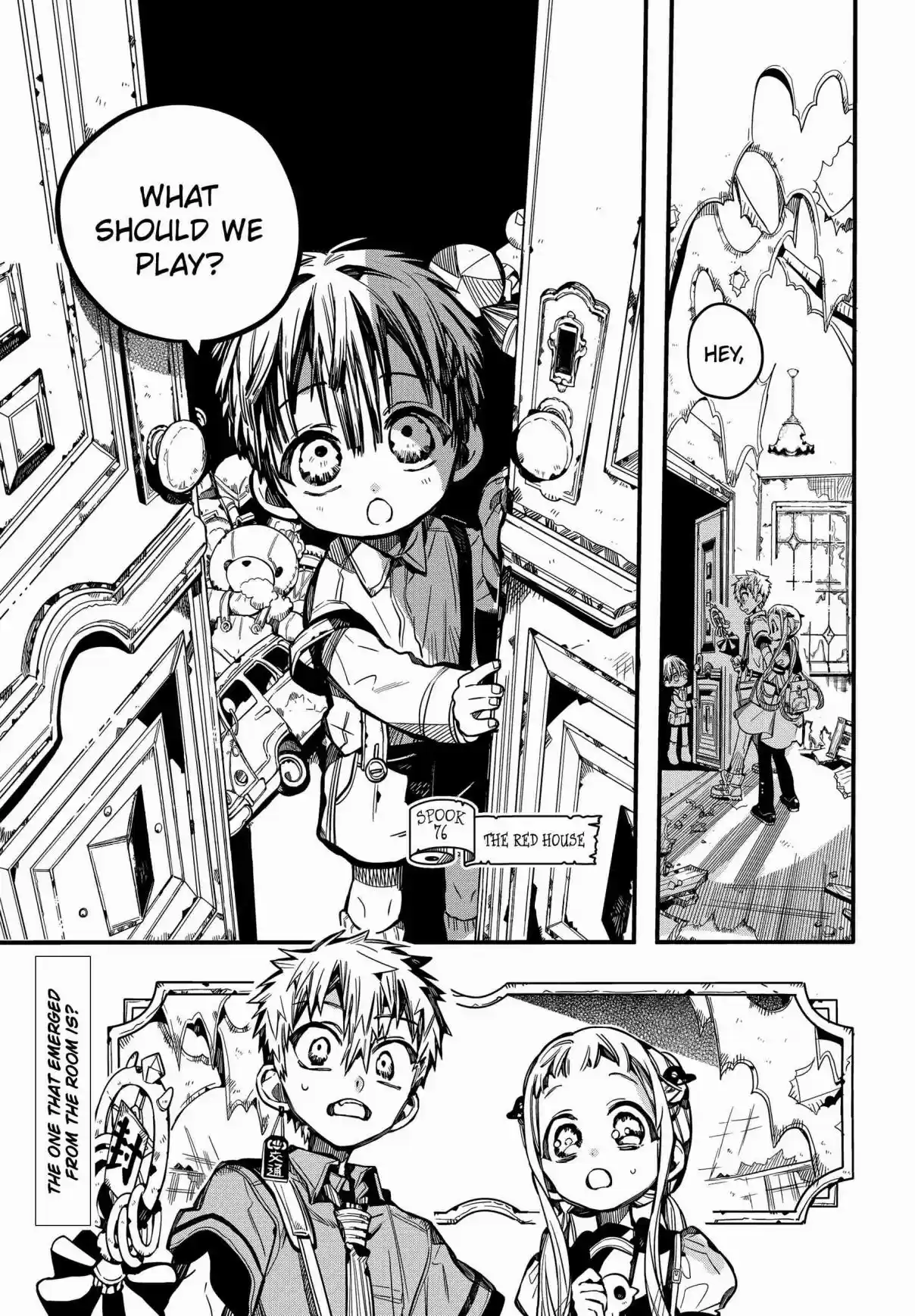 Jibaku Shounen Hanako kun Vol. 16 Ch. 76 The Red House