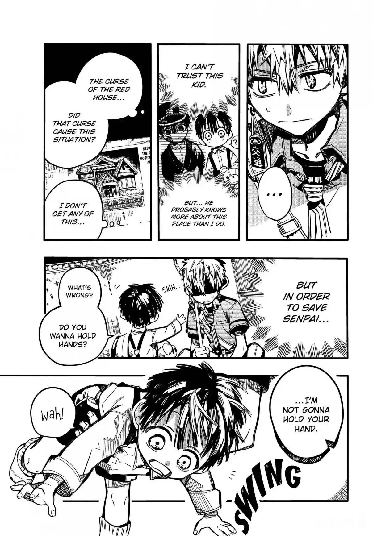 Jibaku Shounen Hanako kun Vol. 16 Ch. 76 The Red House