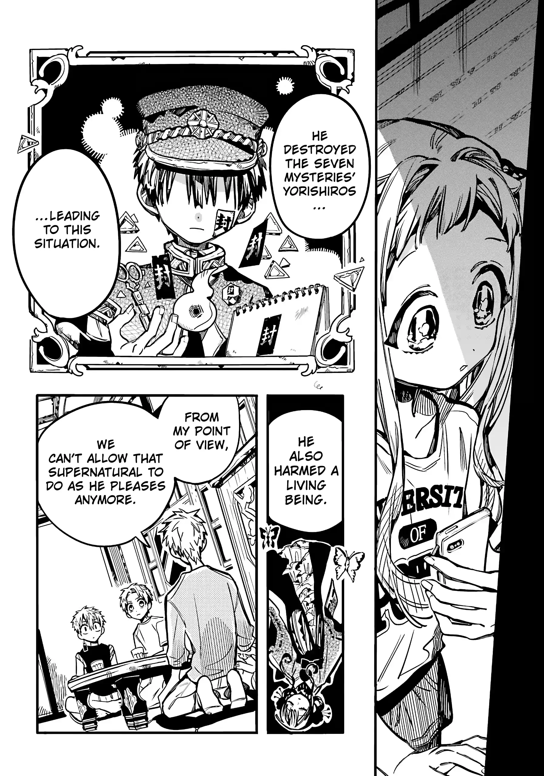 Jibaku Shounen Hanako-Kun Vol.17 Chapter 83