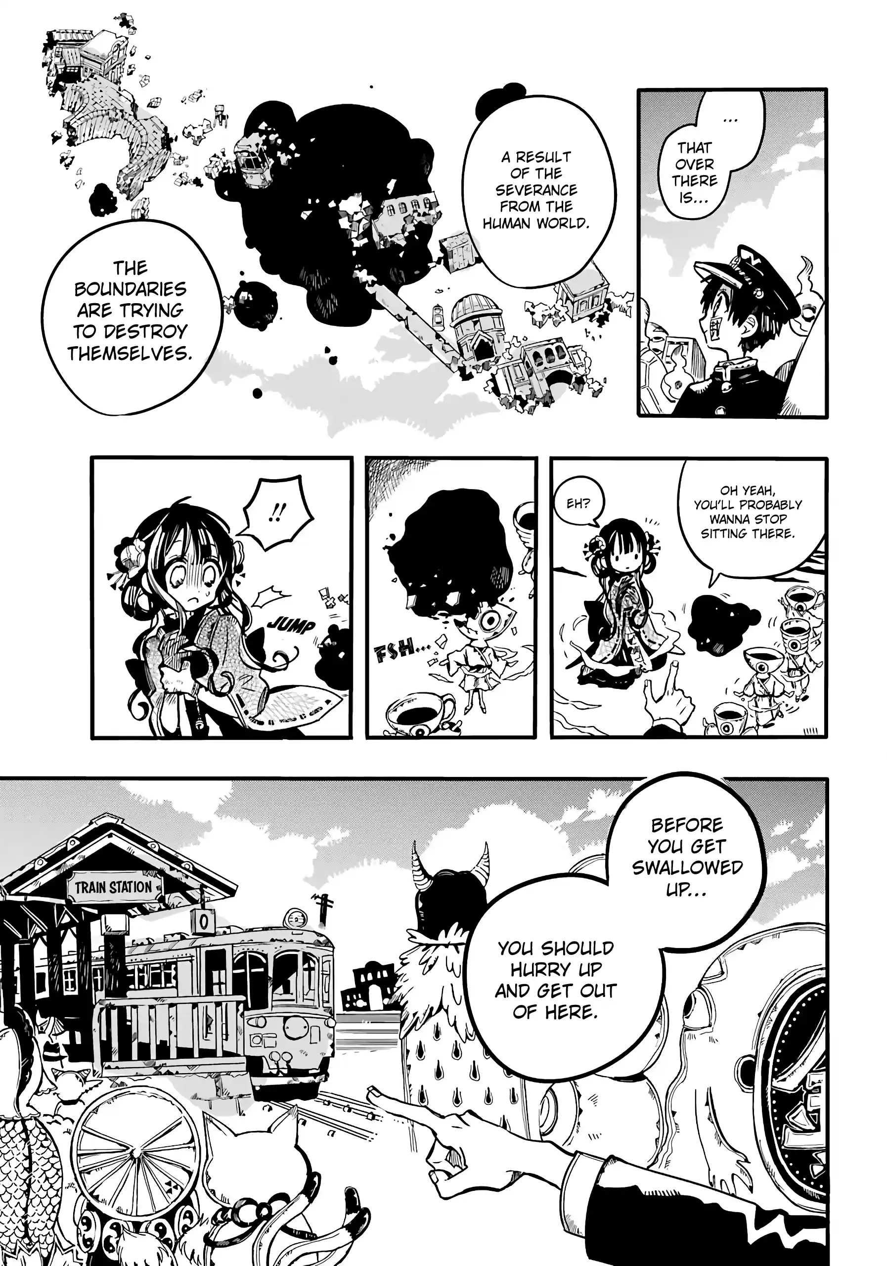 Jibaku Shounen Hanako-Kun Vol.17 Chapter 84