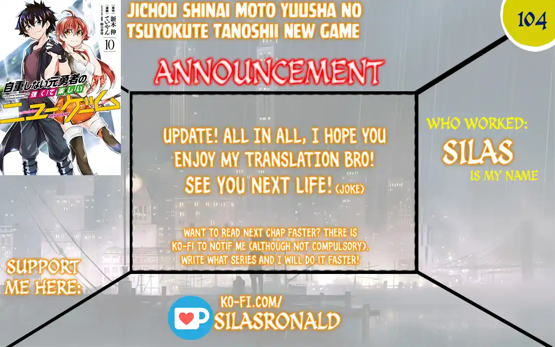 Jichou shinai Moto Yuusha no Tsuyokute Tanoshii New Game 104