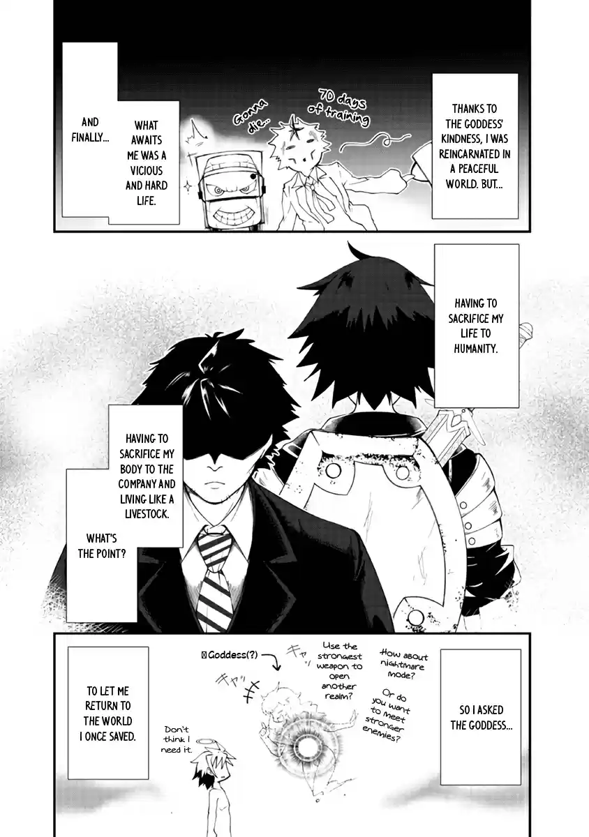 Jichou shinai Motoyuusha no Tsuyokute Tanoshii New Game Ch. 1