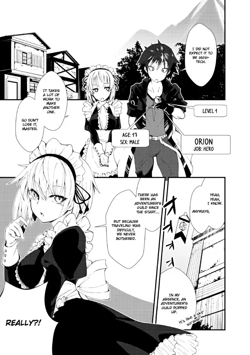 Jichou shinai Motoyuusha no Tsuyokute Tanoshii New Game Ch. 1