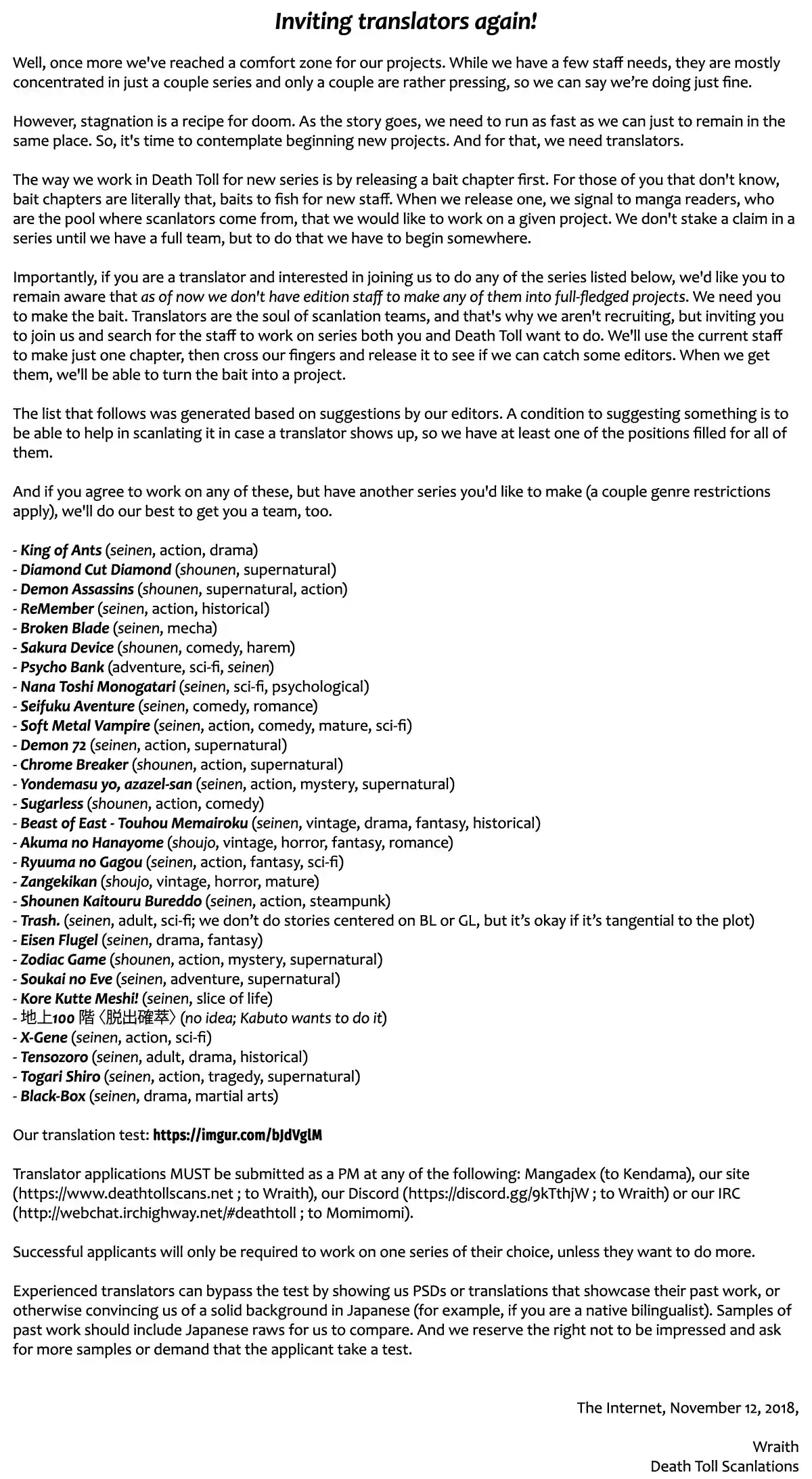 Jisatsutou Vol. 15 Ch. 142 Death defying Wall Ascent