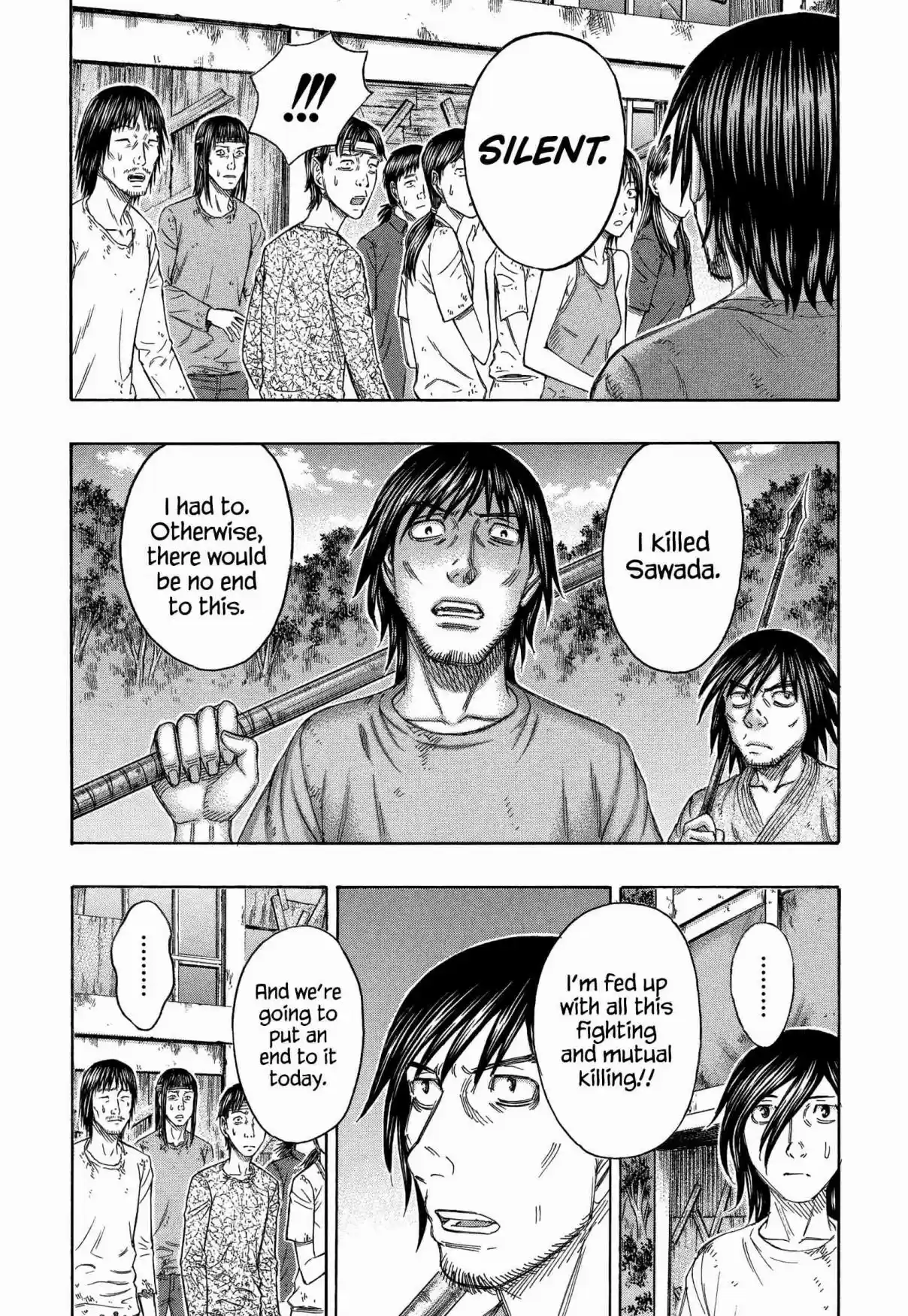 Jisatsutou Vol. 15 Ch. 148 Sawada's End