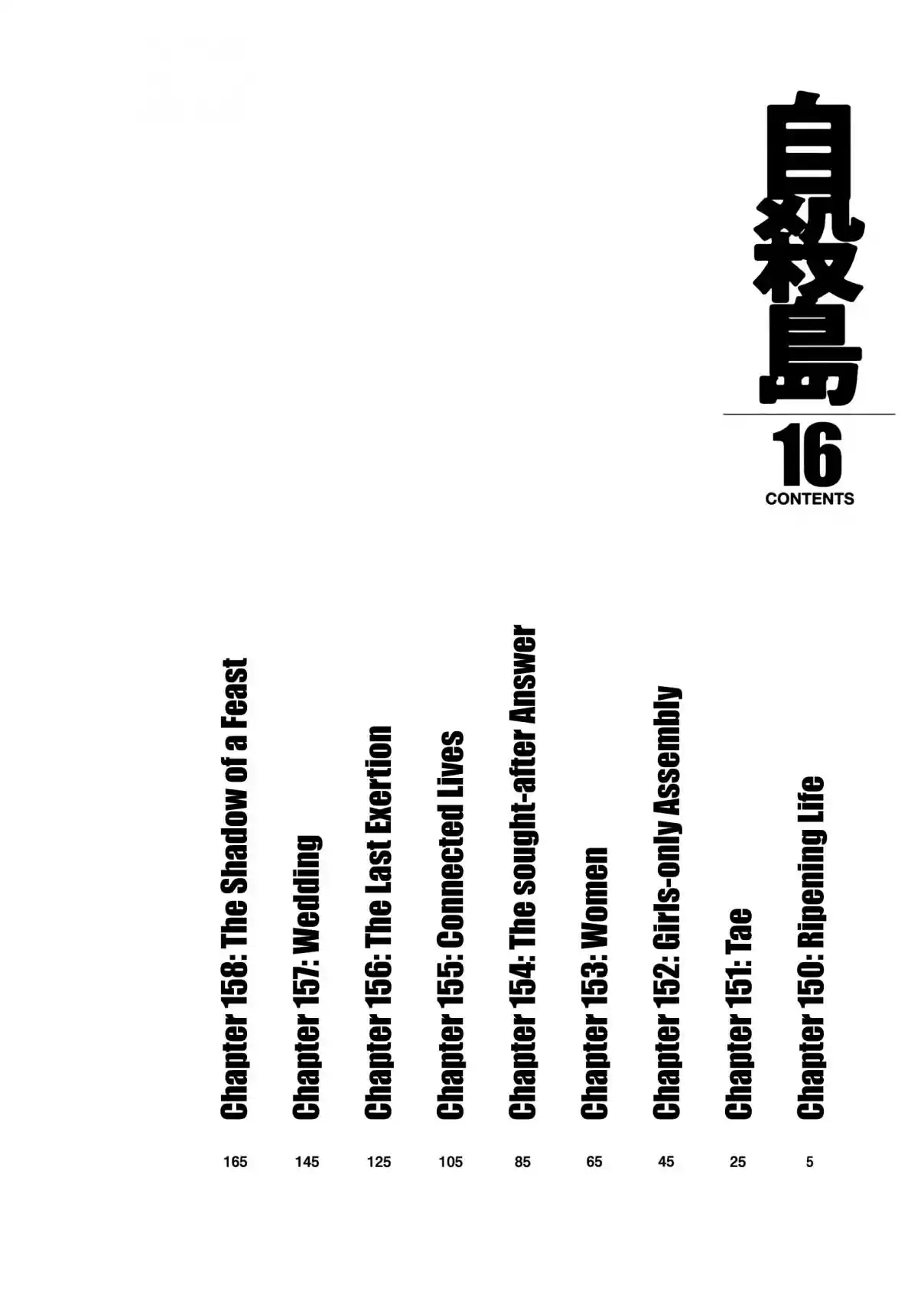 Jisatsutou Vol. 16 Ch. 150 Ripening Life