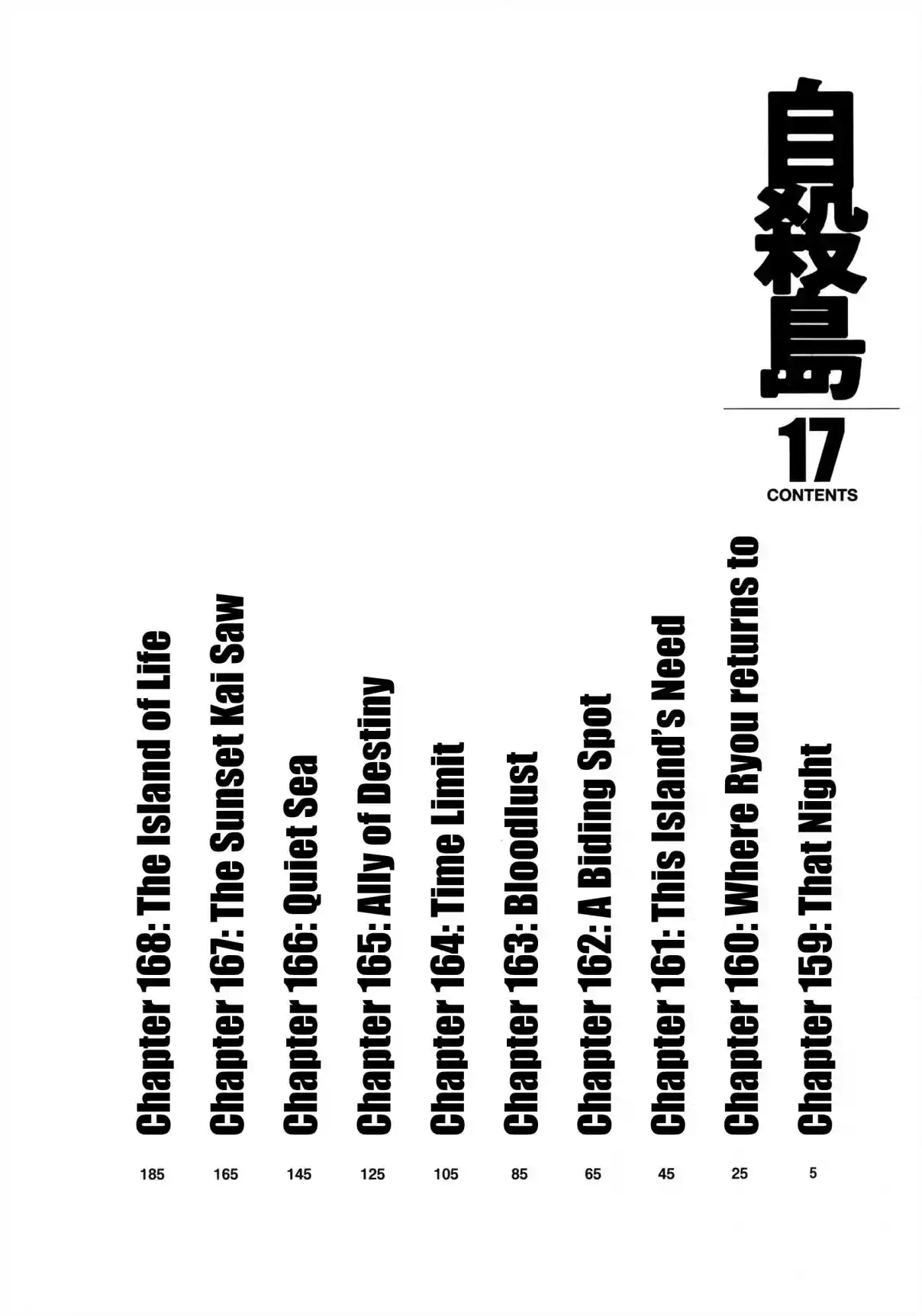 Jisatsutou Vol. 17 Ch. 159 That Night