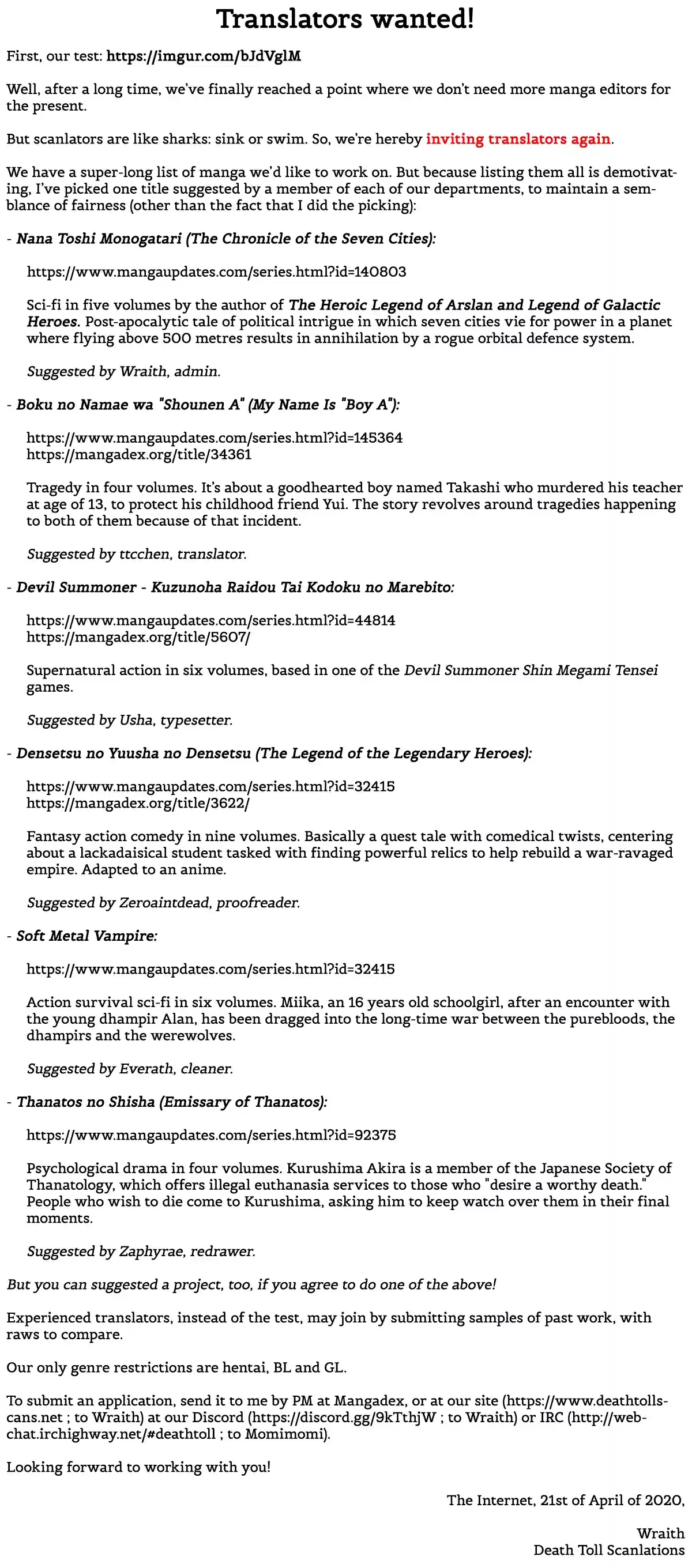 Jisatsutou Vol. 17 Ch. 159 That Night