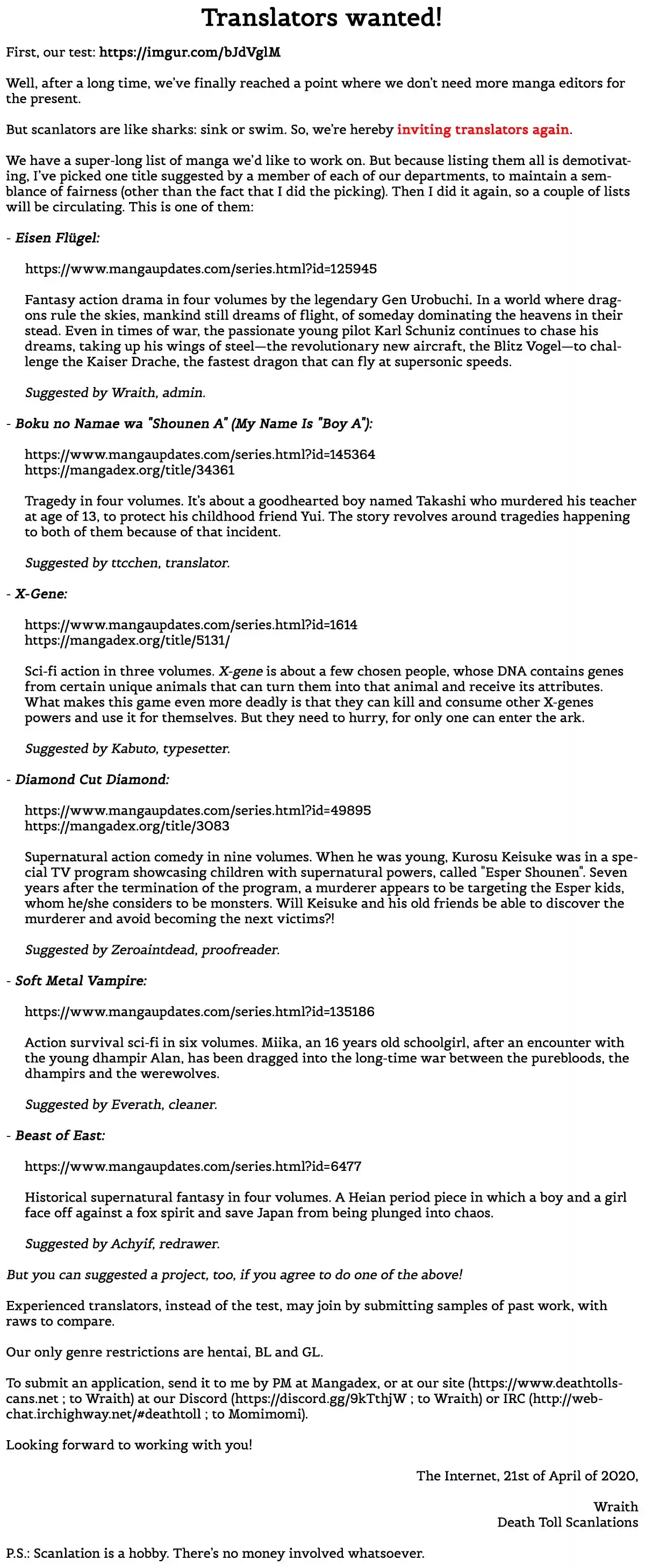 Jisatsutou Vol. 17 Ch. 160 Where Ryou returns to