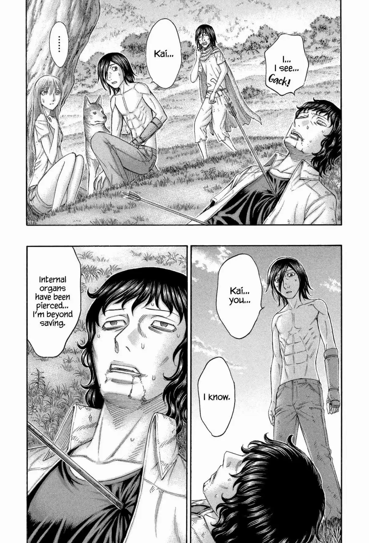 Jisatsutou Vol. 17 Ch. 167 The sunset Kai saw